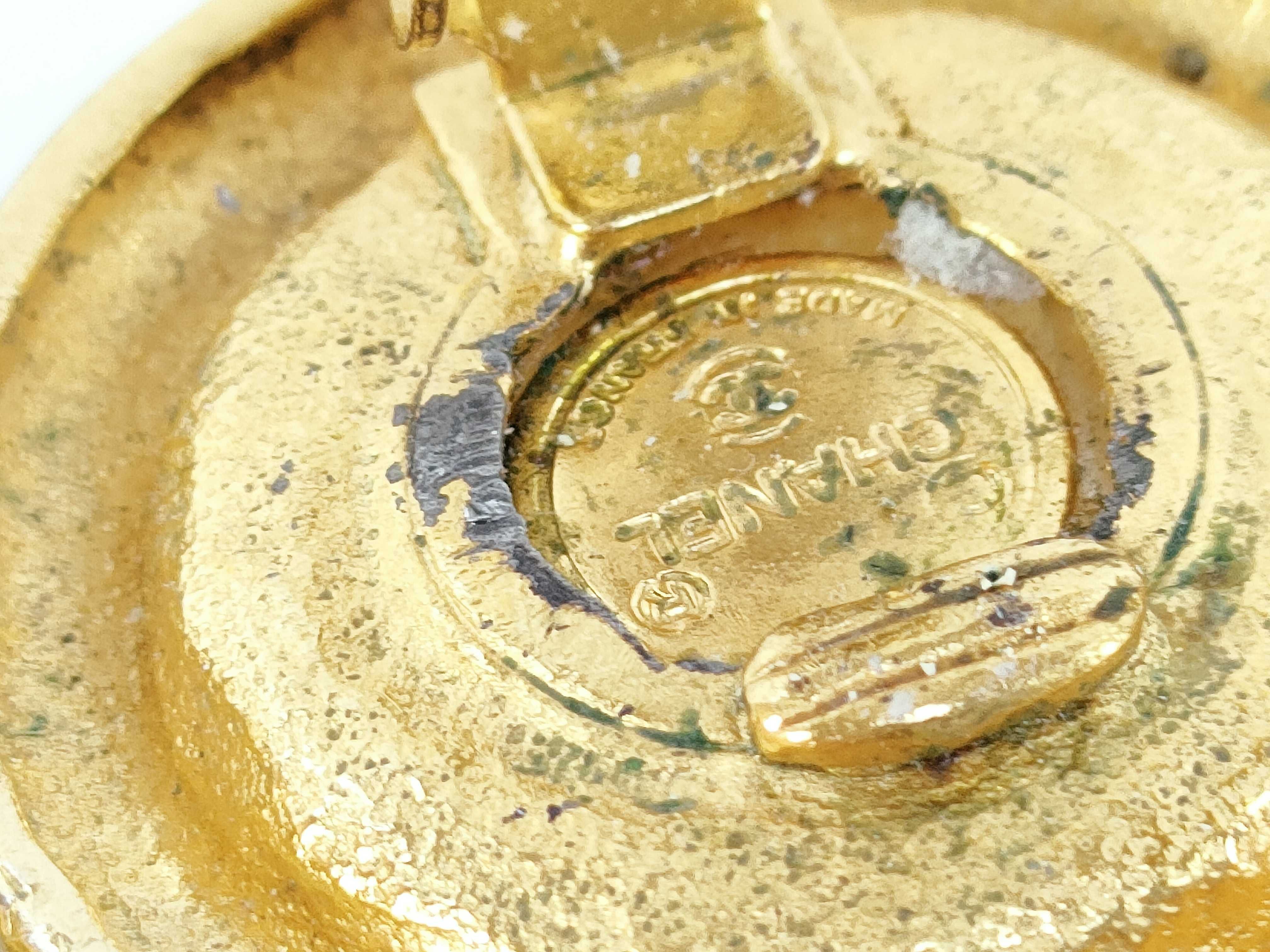 【水曜終了】(10228_0076)CHANEL フェイクパール イヤリング