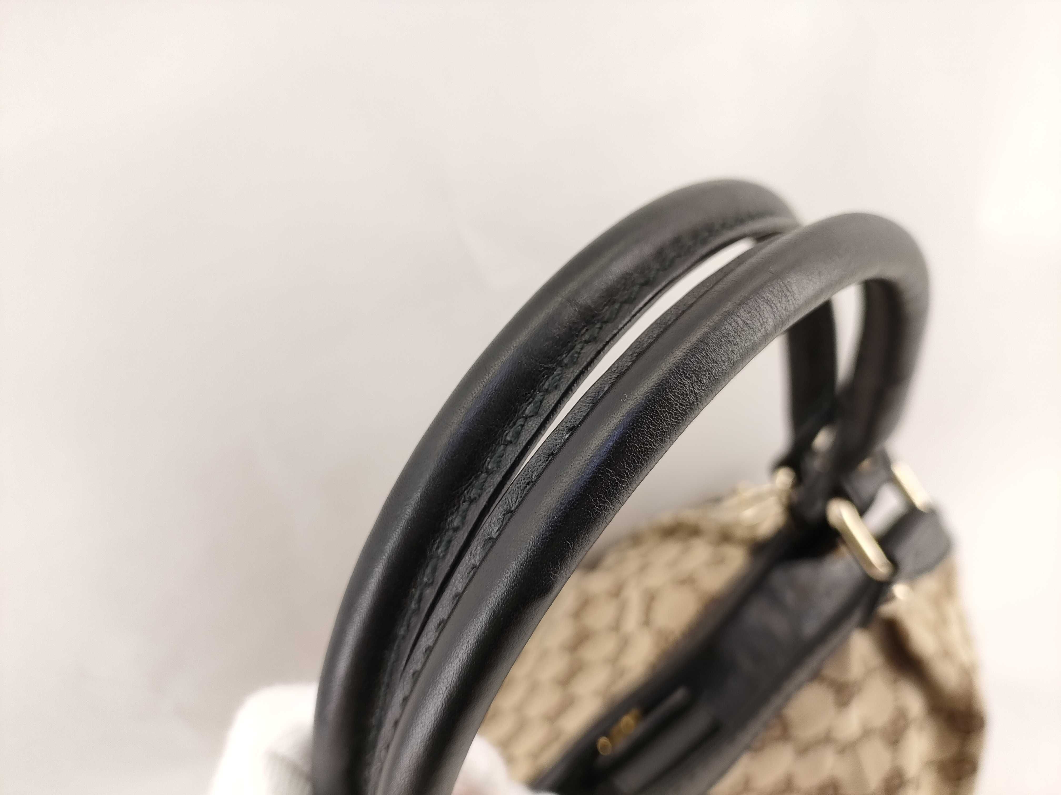 【水曜終了】(10219_0046)GUCCI GGキャンバス 211944 ハンドバッグ トートバッグ