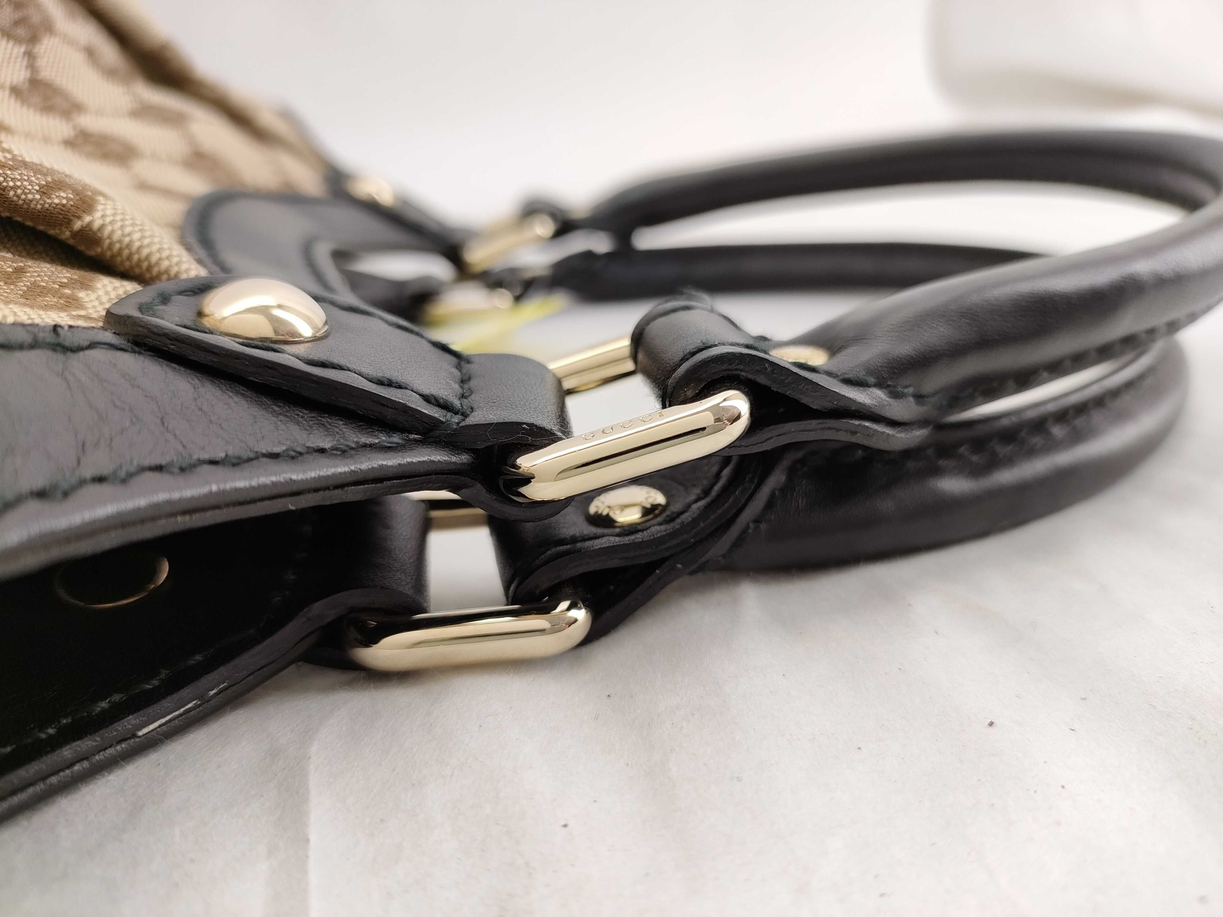 【水曜終了】(10219_0046)GUCCI GGキャンバス 211944 ハンドバッグ トートバッグ