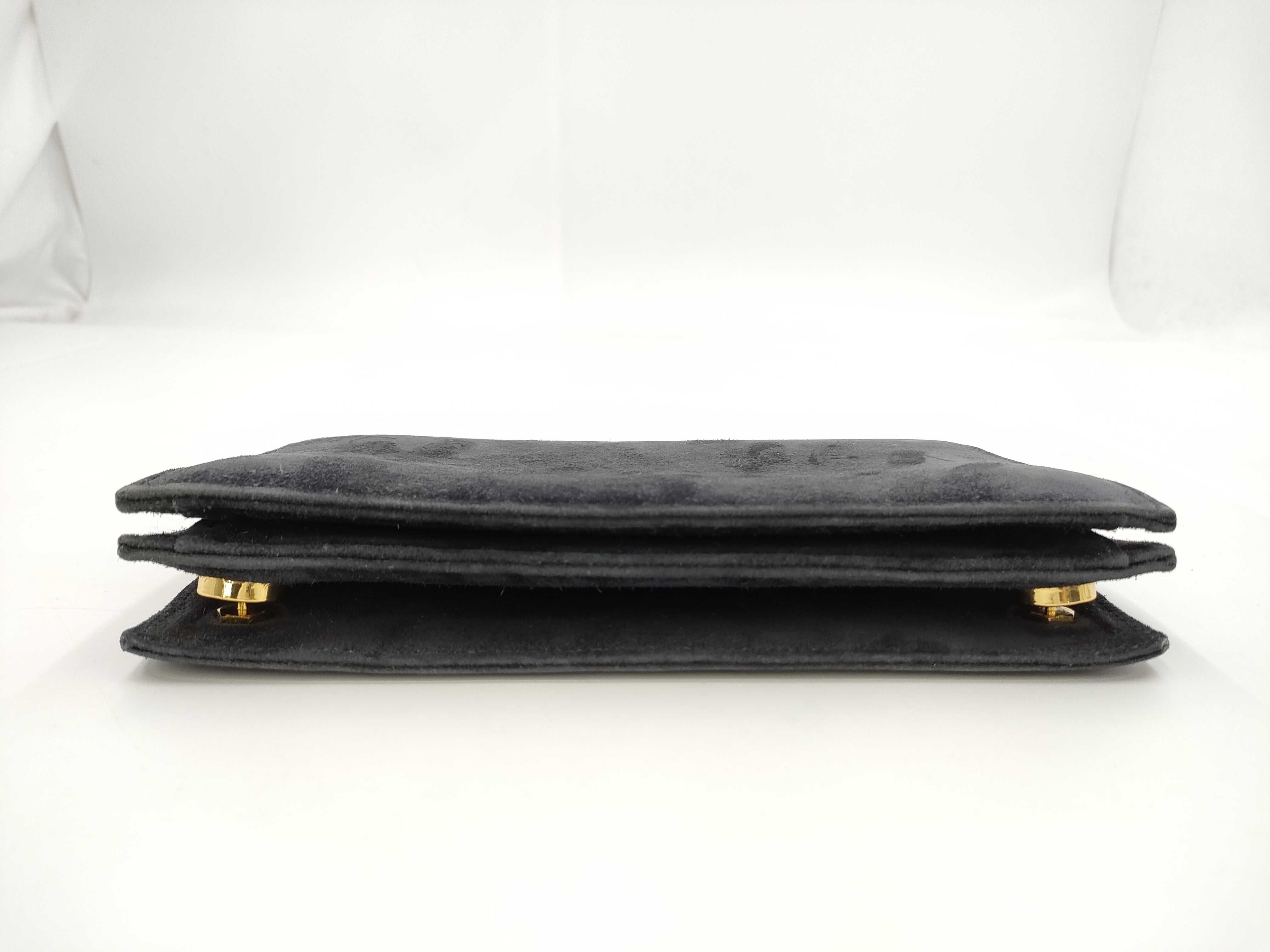 【水曜終了】(10227_0034)HERMES ドブリス ネイビー クラッチバッグ