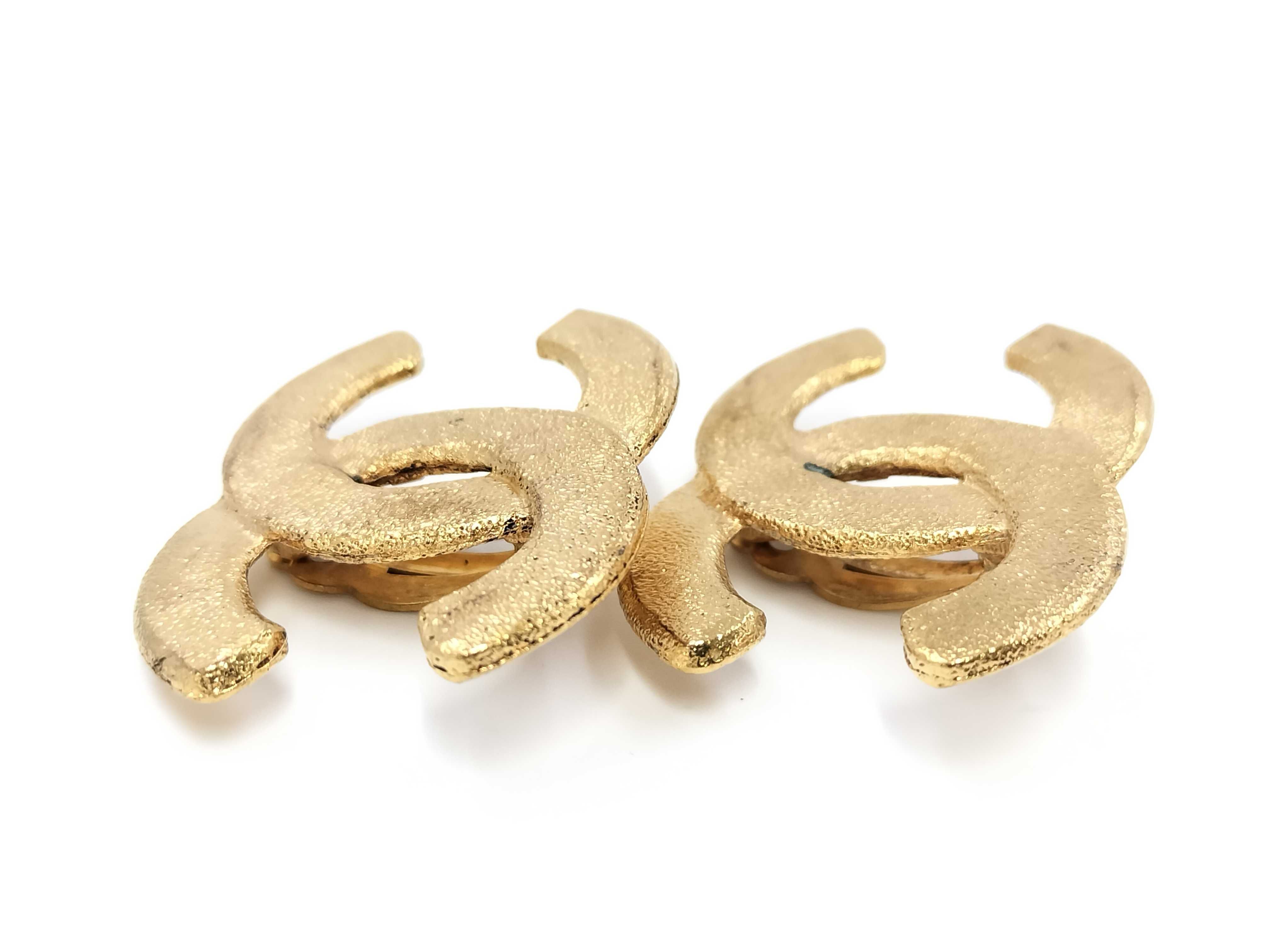 【水曜終了】(10228_0077)CHANEL ココマーク イヤリング