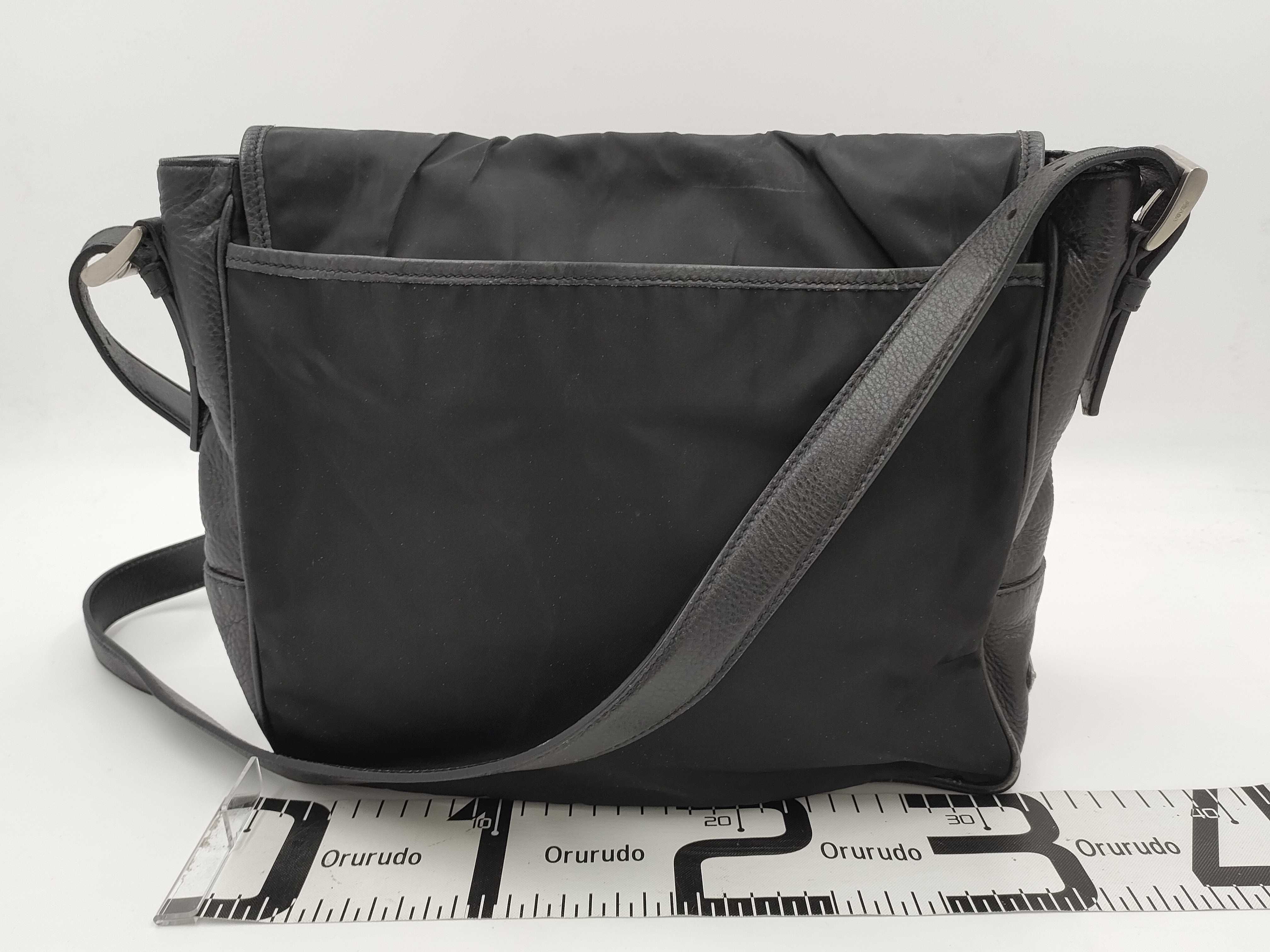 【水曜終了】(10230_0258)PRADA ナイロン メッセンジャーバッグ ショルダーバッグ