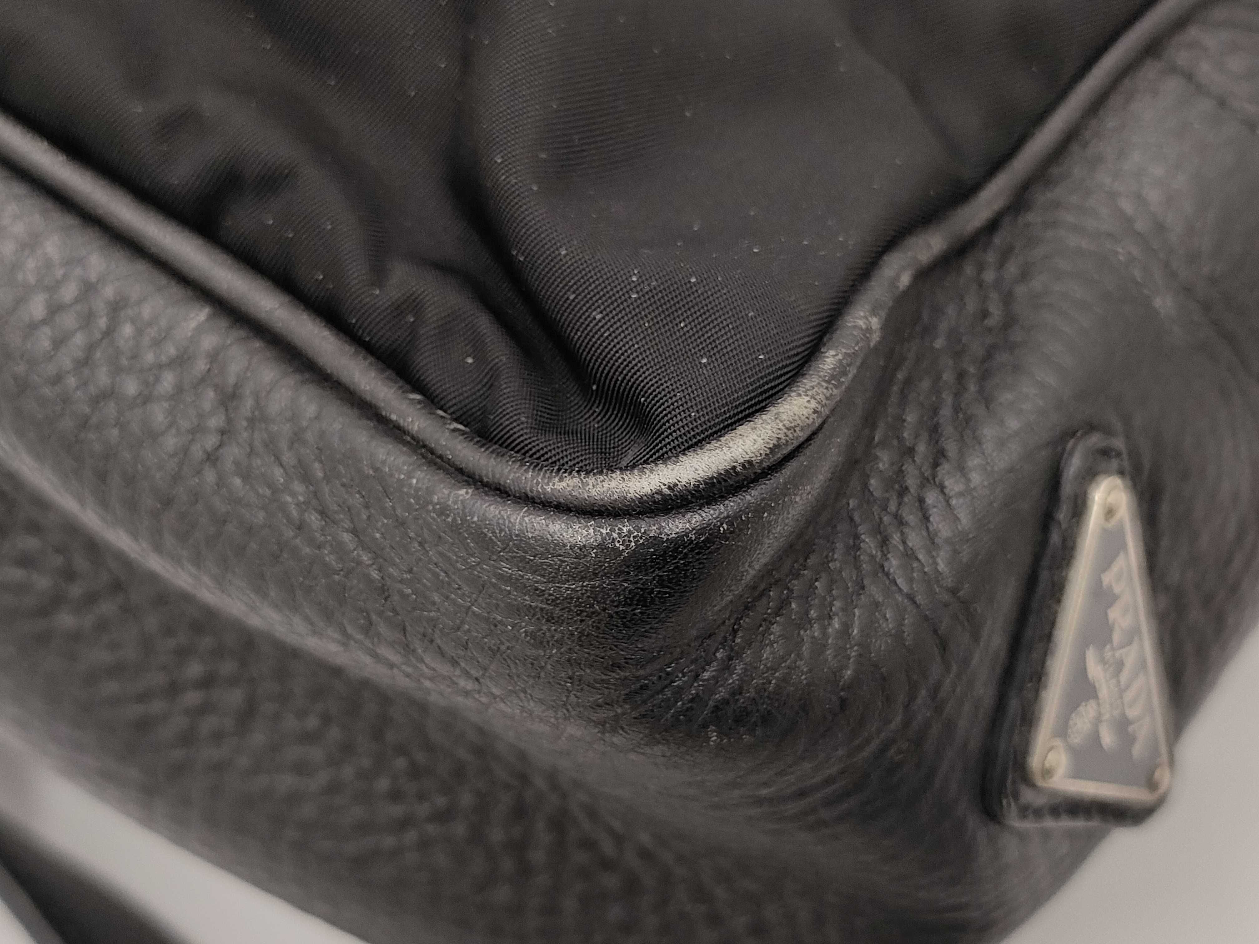 【水曜終了】(10230_0258)PRADA ナイロン メッセンジャーバッグ ショルダーバッグ