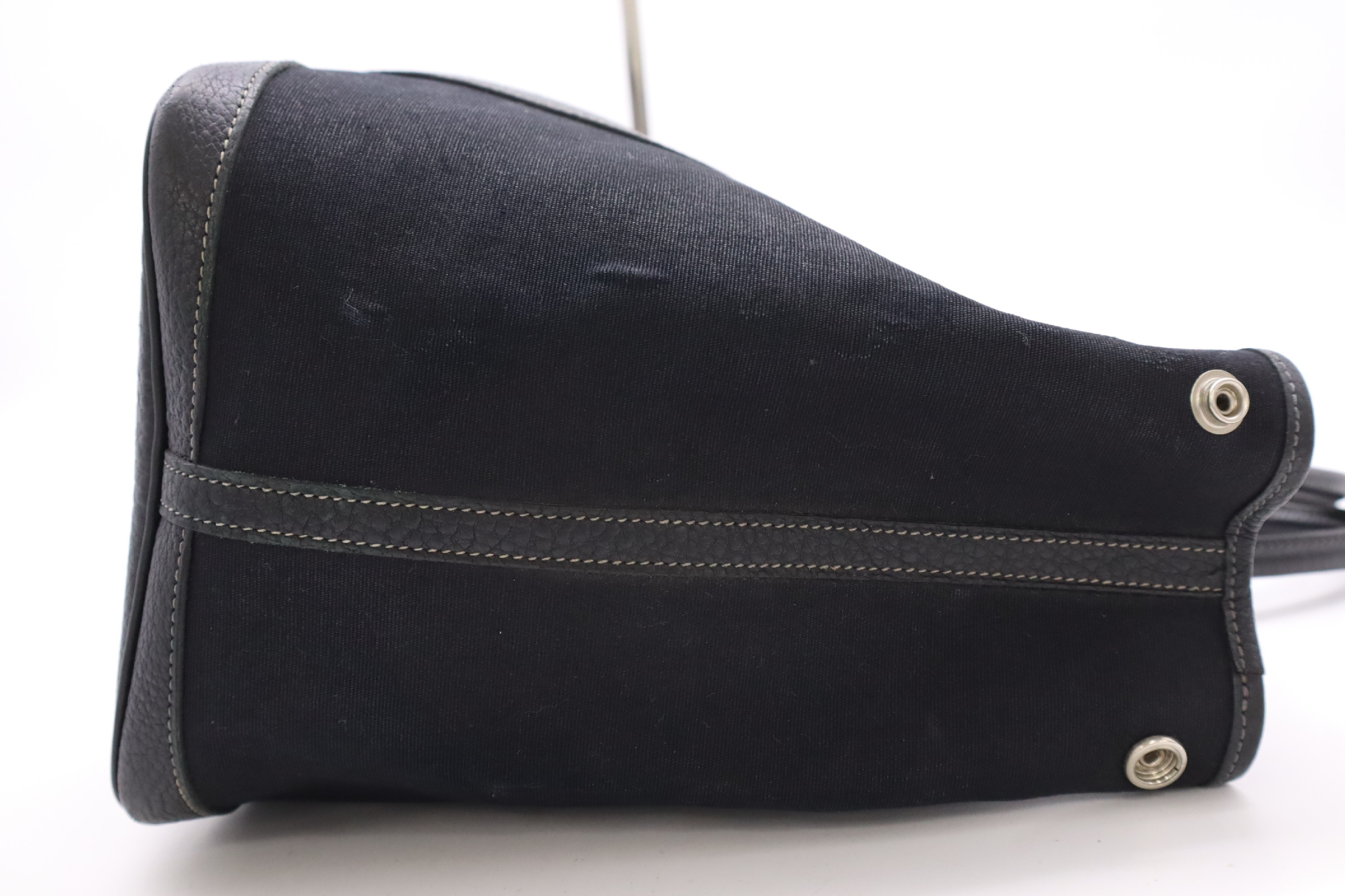 【水曜終了】(10943_0003)HERMES ガーデンパーティMM トワル □I 2005年 トートバッグ