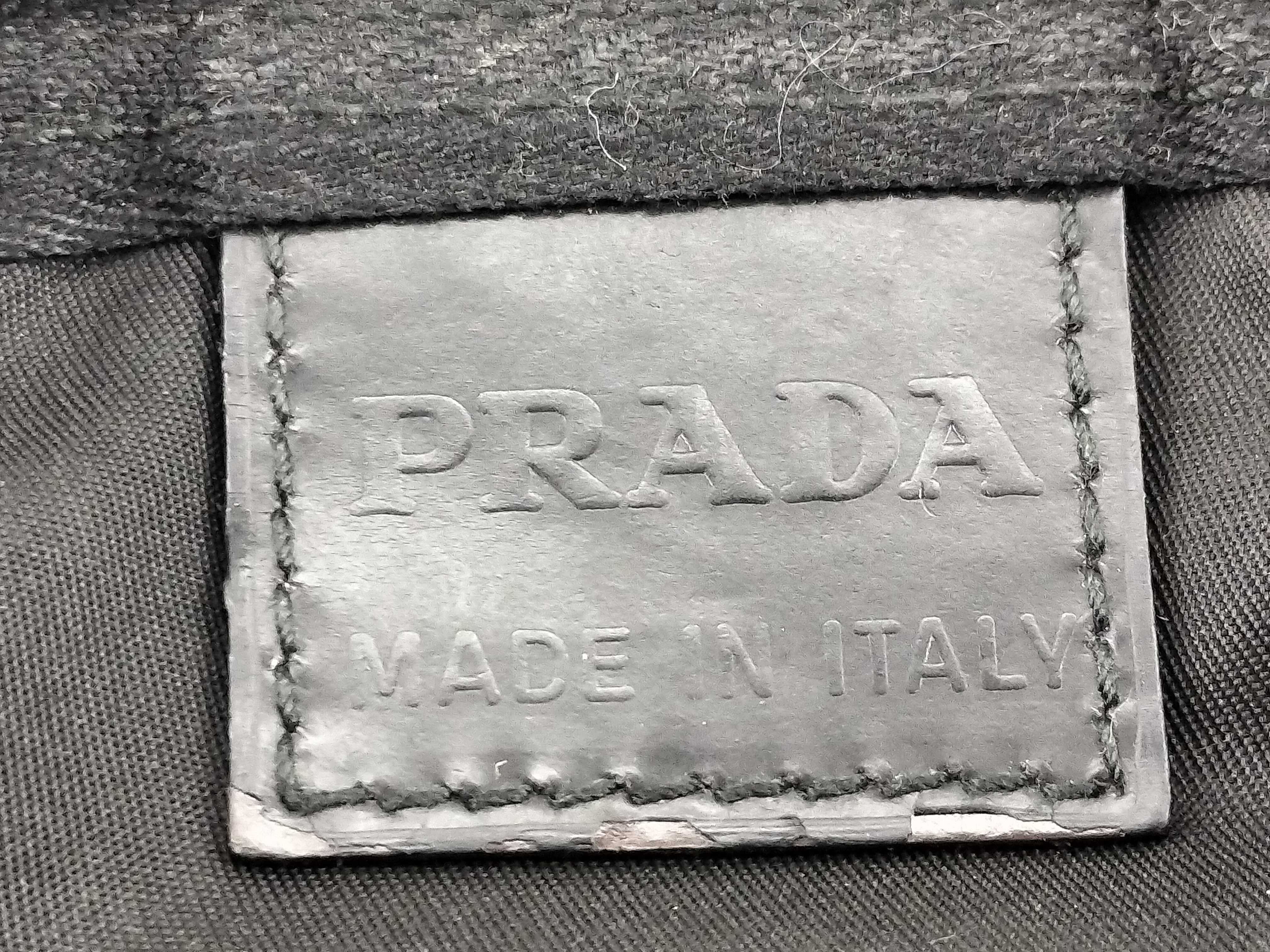【水曜終了】(10230_0259)C.PRADA ナイロンポーチ