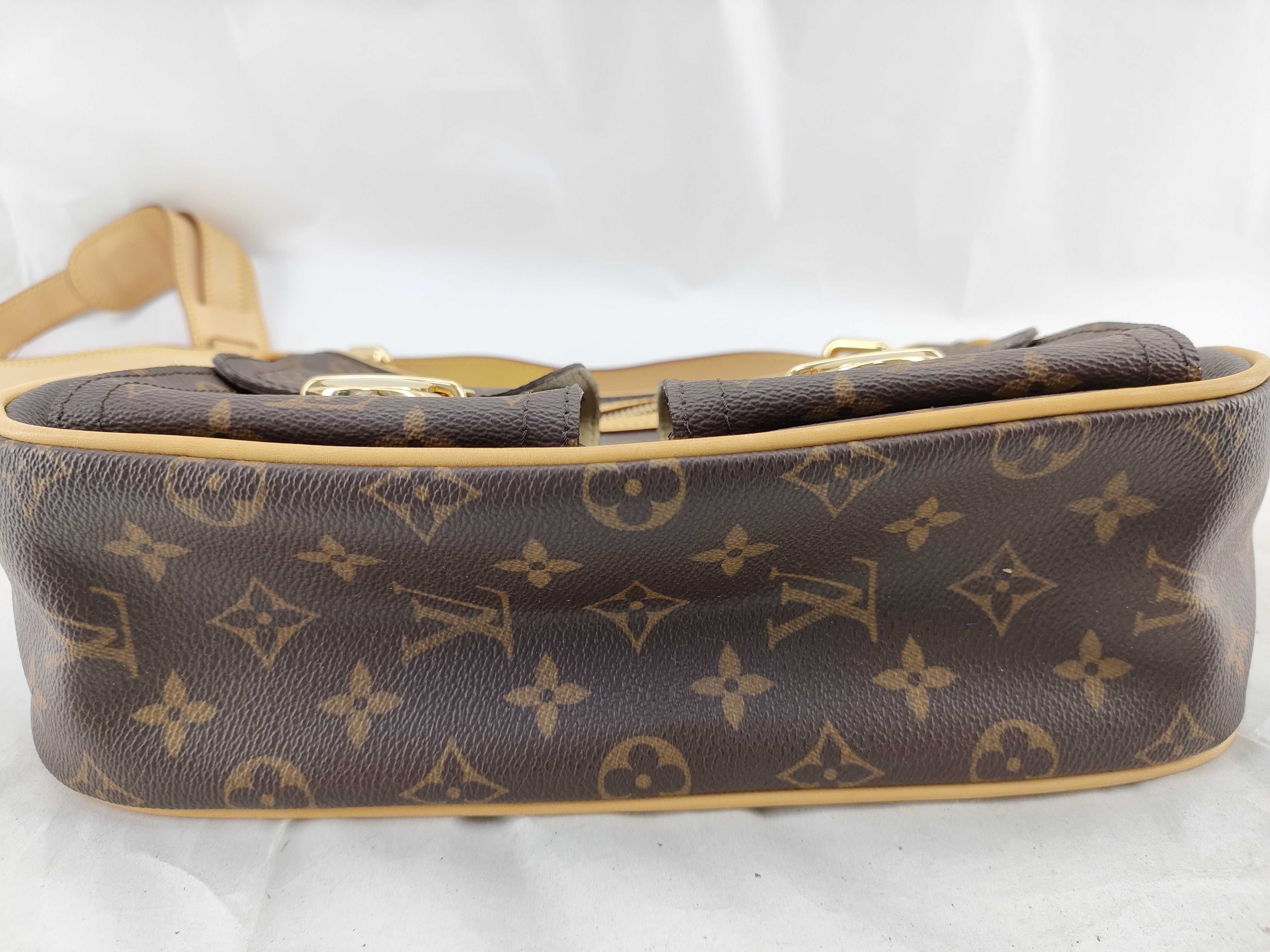 【水曜終了】(10229_0259)LOUIS VUITTON モノグラム ハドソンGM ショルダーバッグ