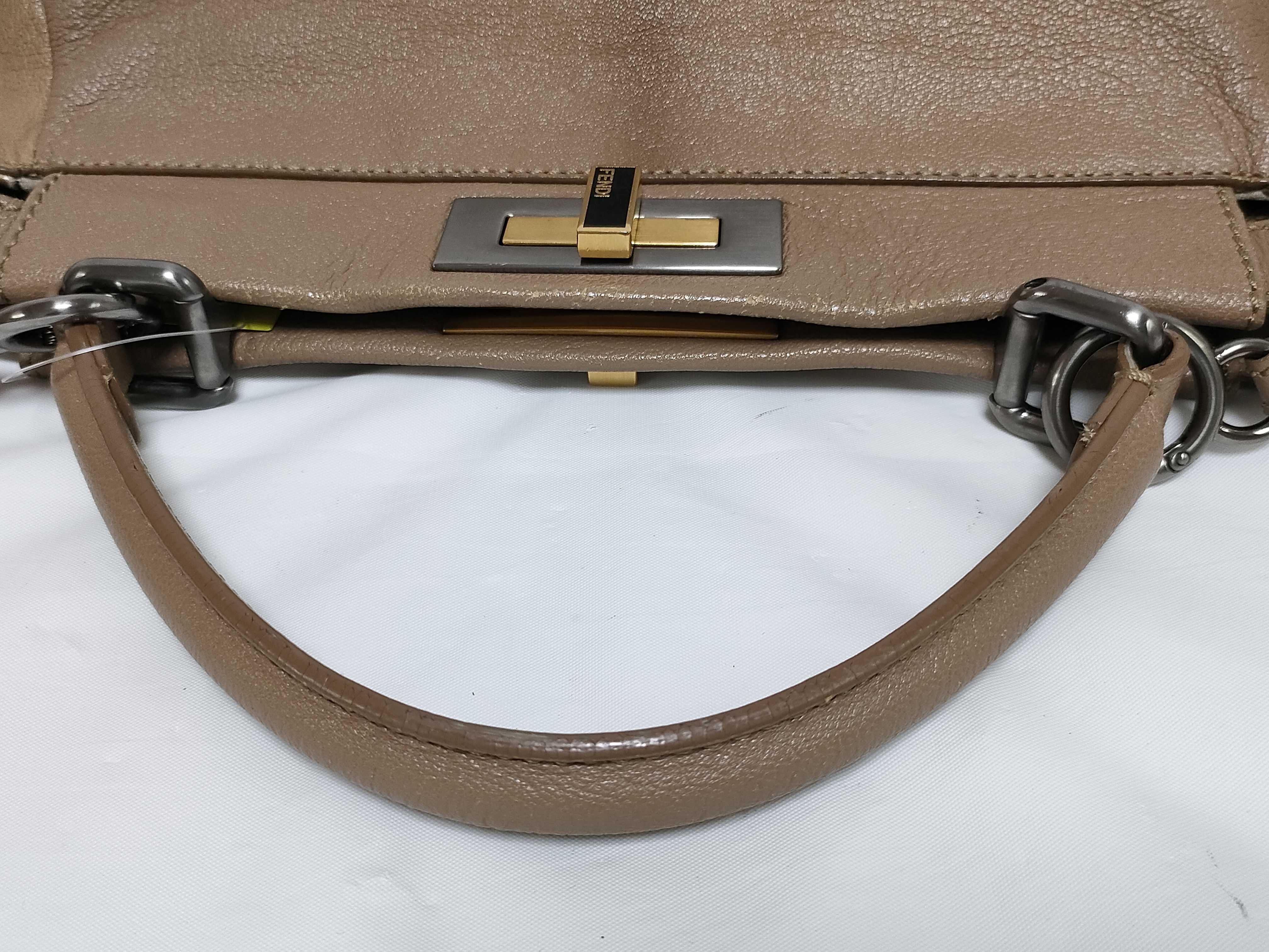 【水曜終了】(10699_0196)▼FENDI ピーカブー ハンドバッグ