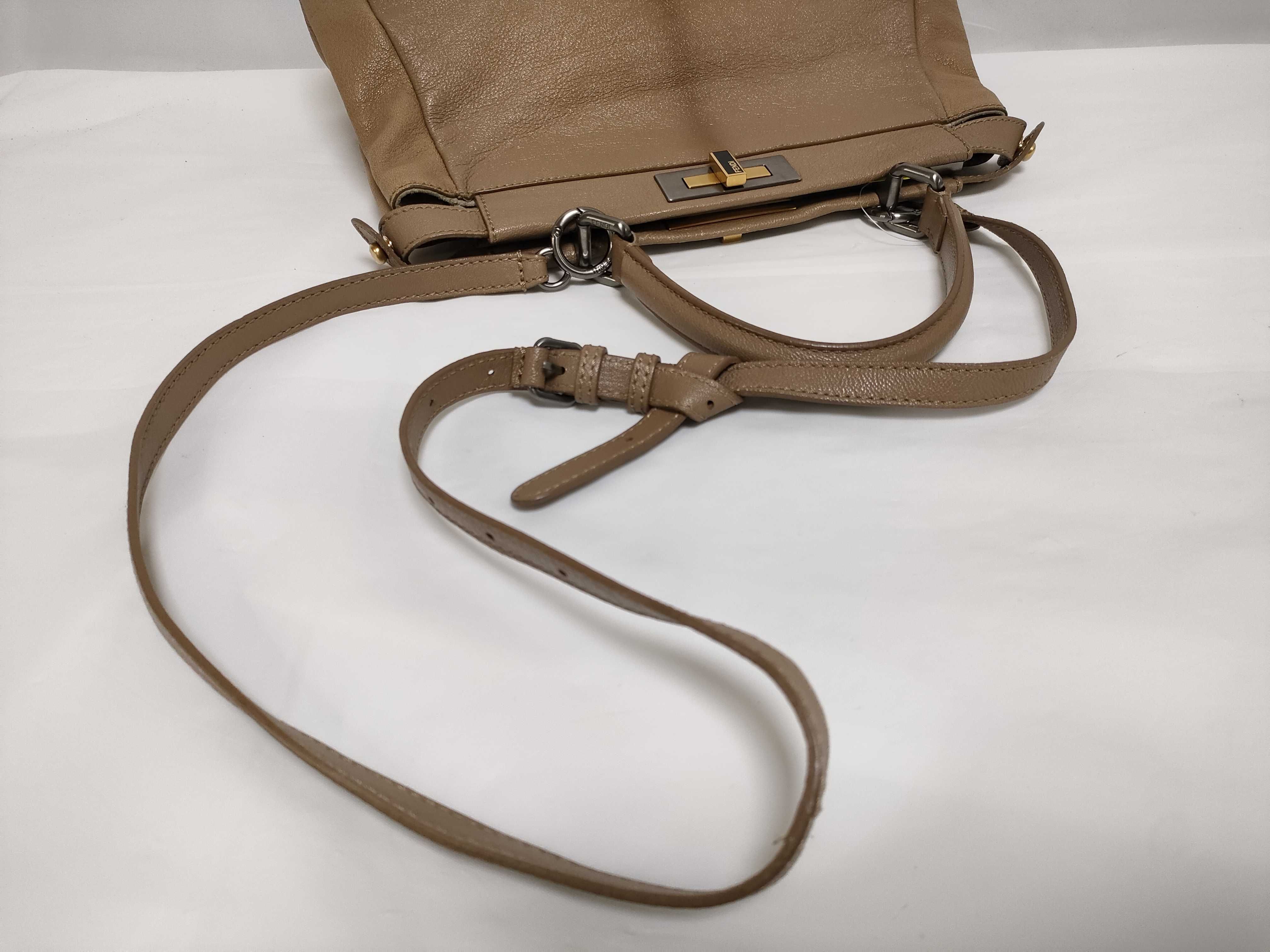 【水曜終了】(10699_0196)▼FENDI ピーカブー ハンドバッグ