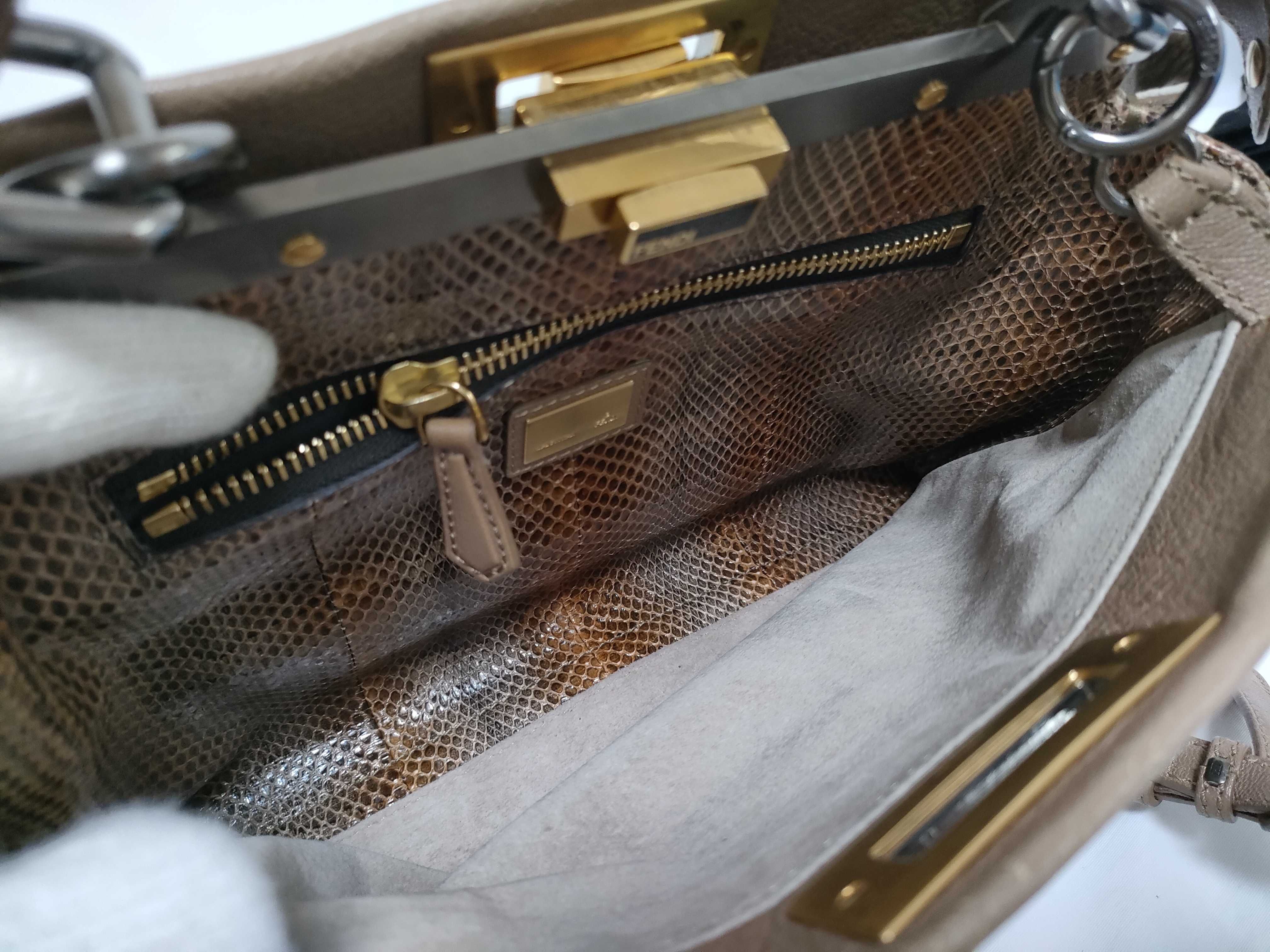 【水曜終了】(10699_0196)▼FENDI ピーカブー ハンドバッグ