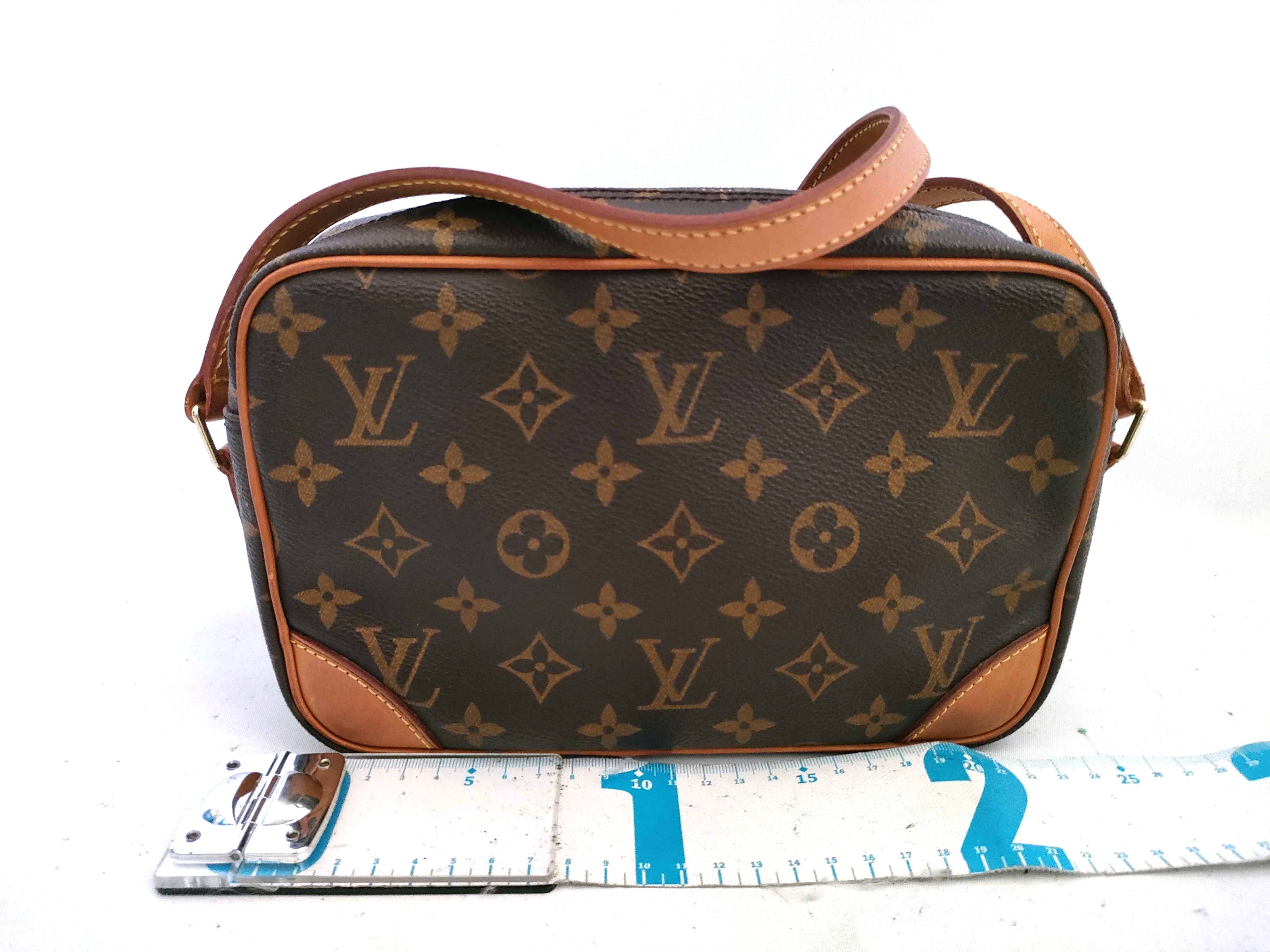 【水曜終了】(10229_0393)LOUIS VUITTON ヴィトン モノグラム トロカデロ27 M51274 0355 ブラウン ショルダーバッグ