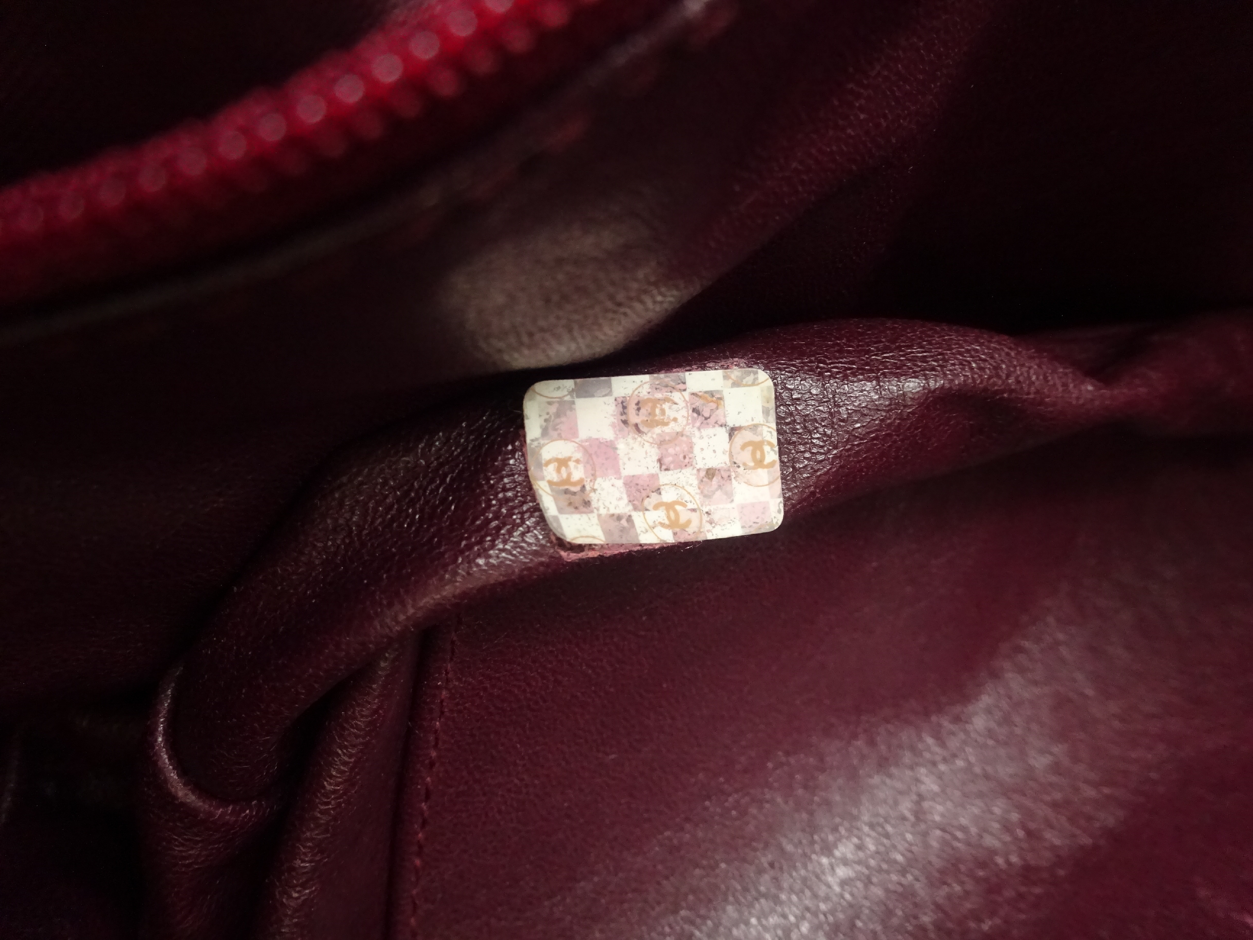 【水曜終了】(10228_0070)CHANEL ココマーク レザー トートバッグ
