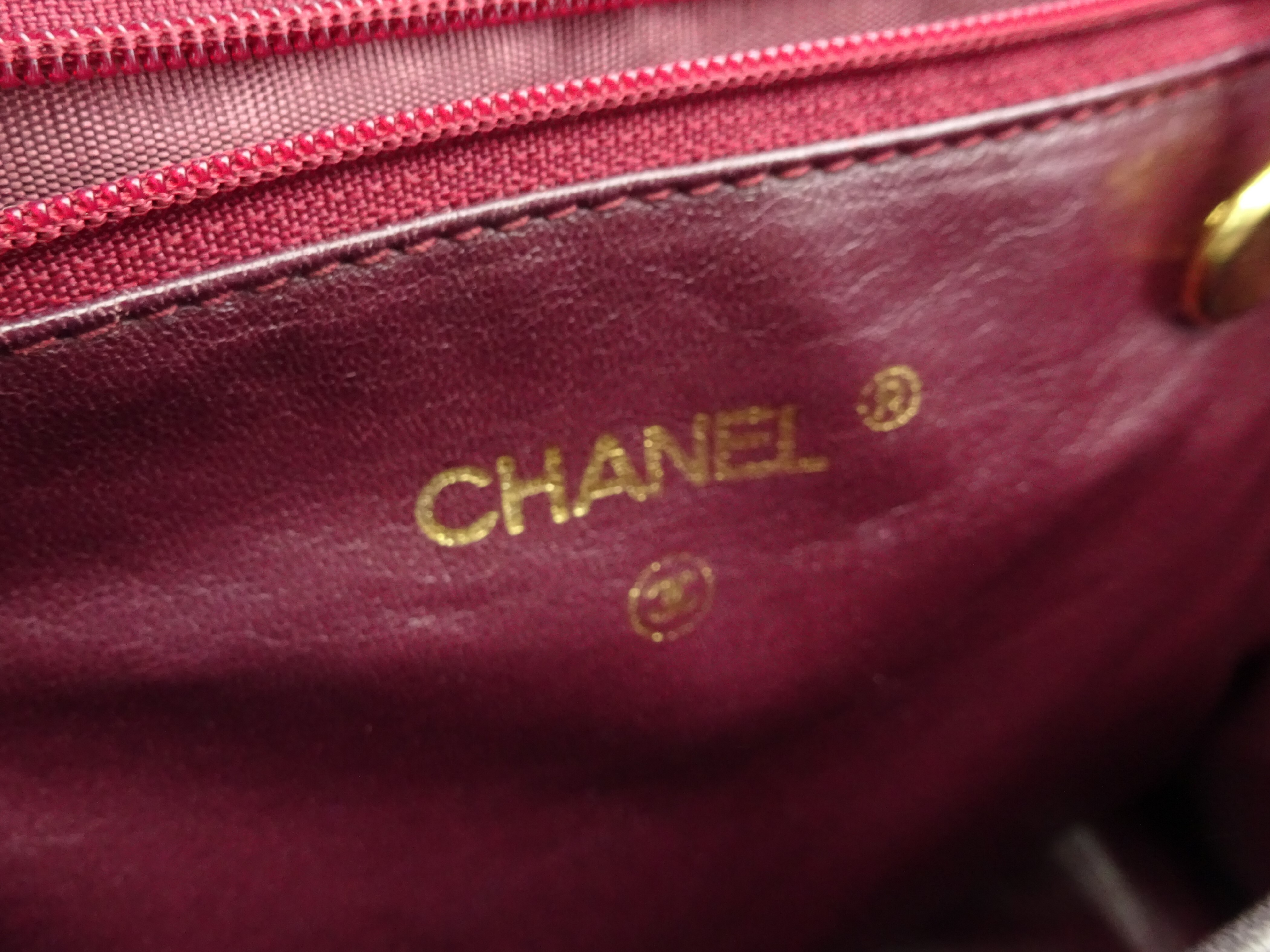 【水曜終了】(10228_0070)CHANEL ココマーク レザー トートバッグ