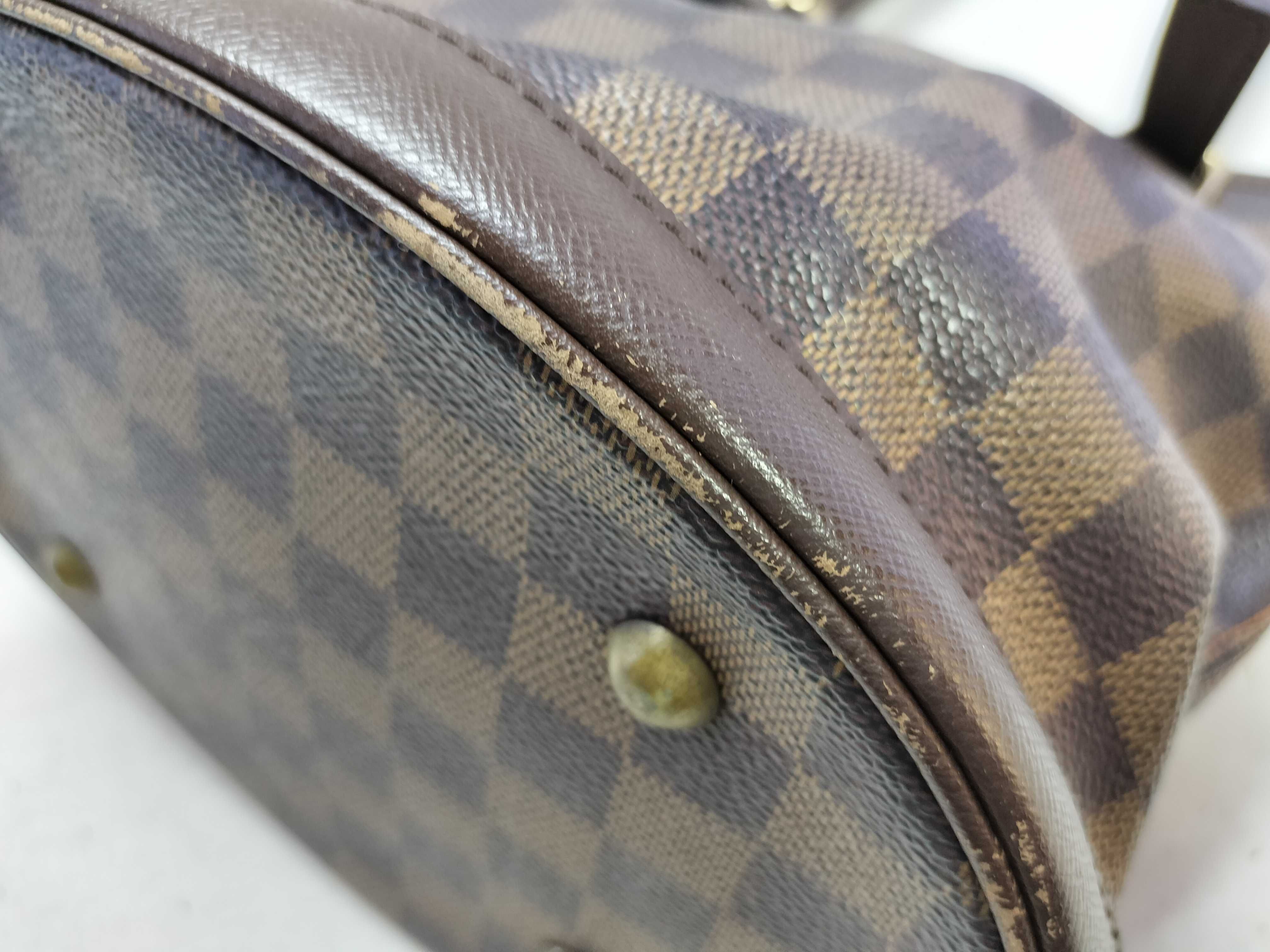 【水曜終了】(10229_0194)LOUIS VUITTON LV ダミエ マレ N42240 SP0032 トートバッグ