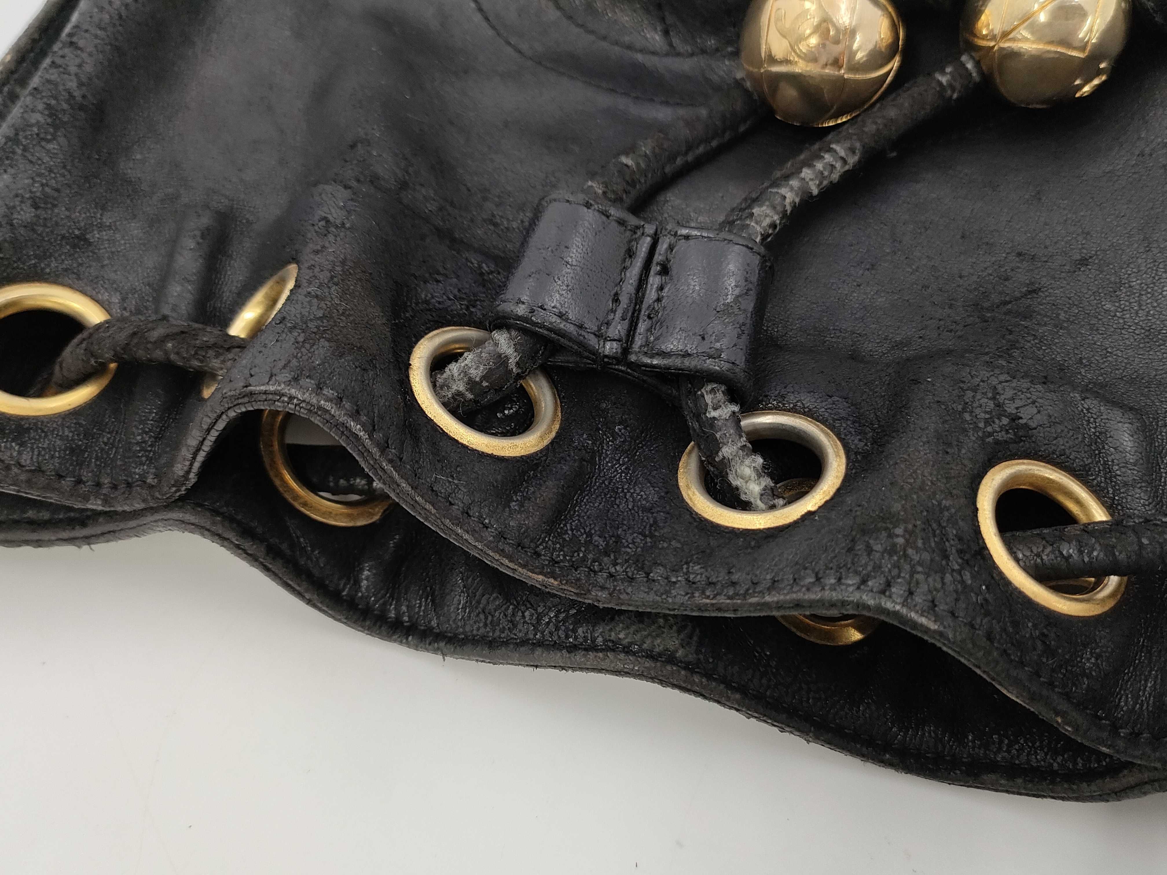 【水曜終了】(10228_0121)CHANEL ラム 巾着型 チェーンショルダーバッグ