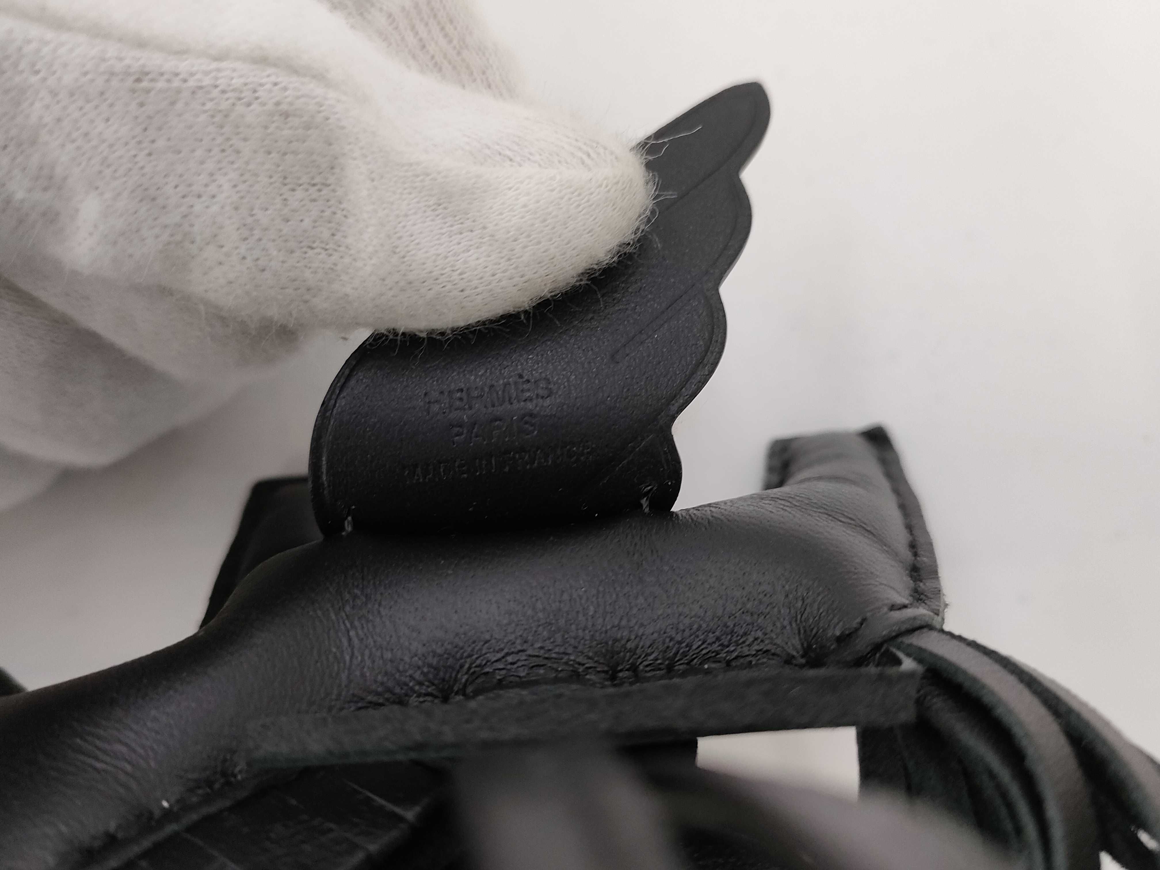 【水曜終了】(10813_0020)HERMES エルメス ロデオ ペガサス チャーム PM K刻印 2025年 ブラック