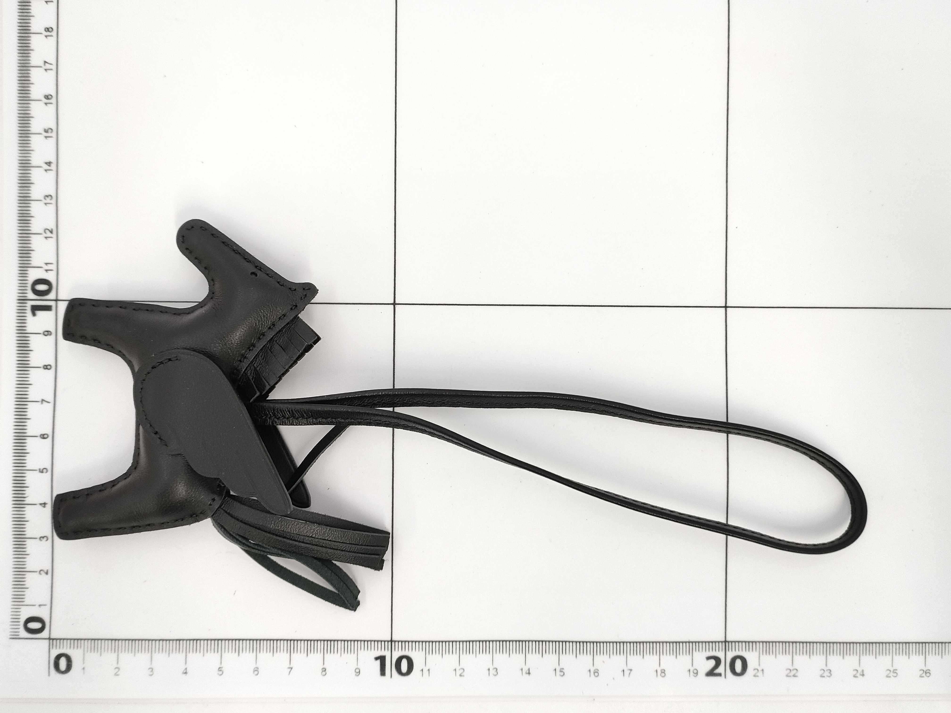 【水曜終了】(10813_0020)HERMES エルメス ロデオ ペガサス チャーム PM K刻印 2025年 ブラック