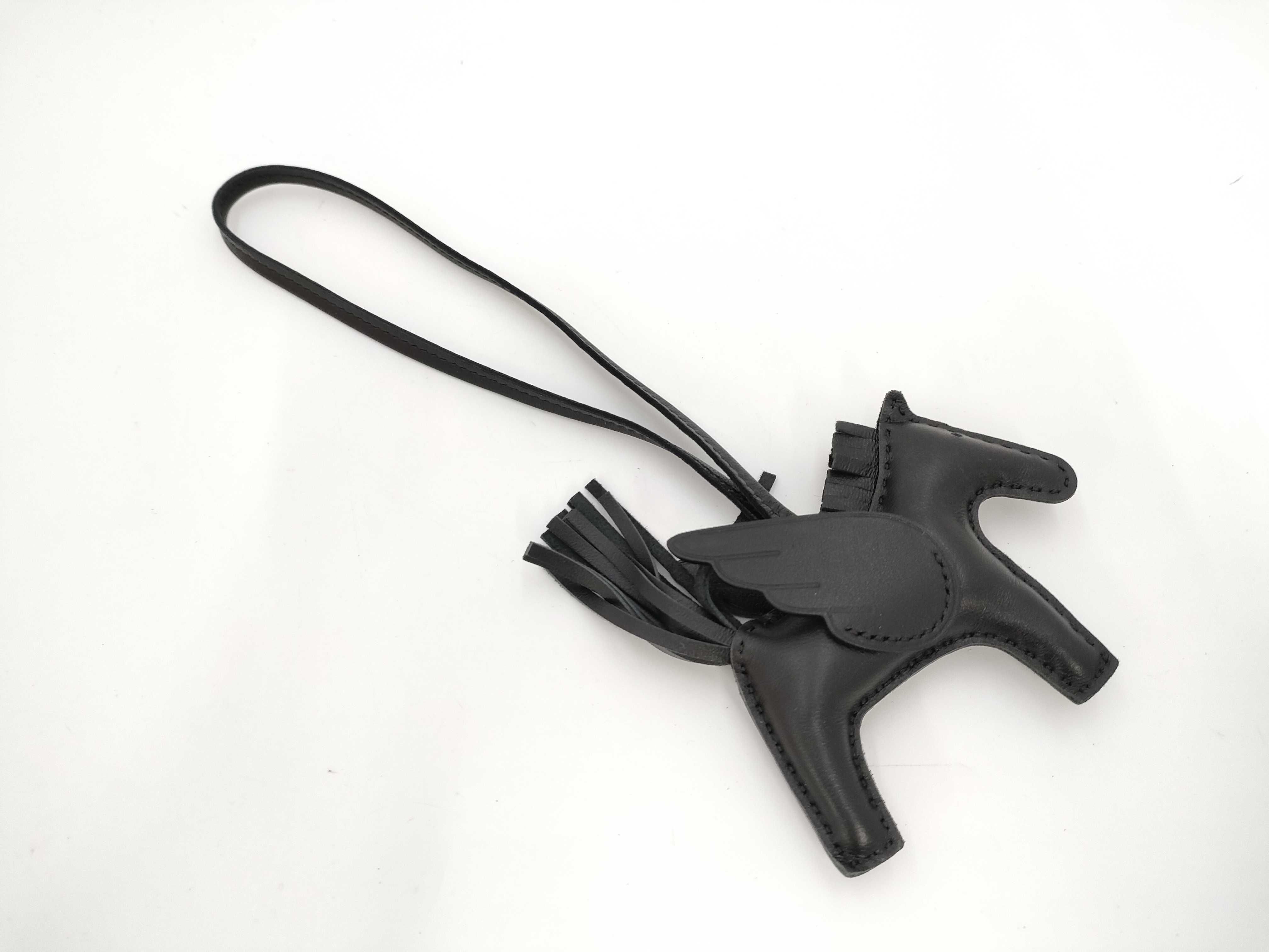 【水曜終了】(10813_0020)HERMES エルメス ロデオ ペガサス チャーム PM K刻印 2025年 ブラック