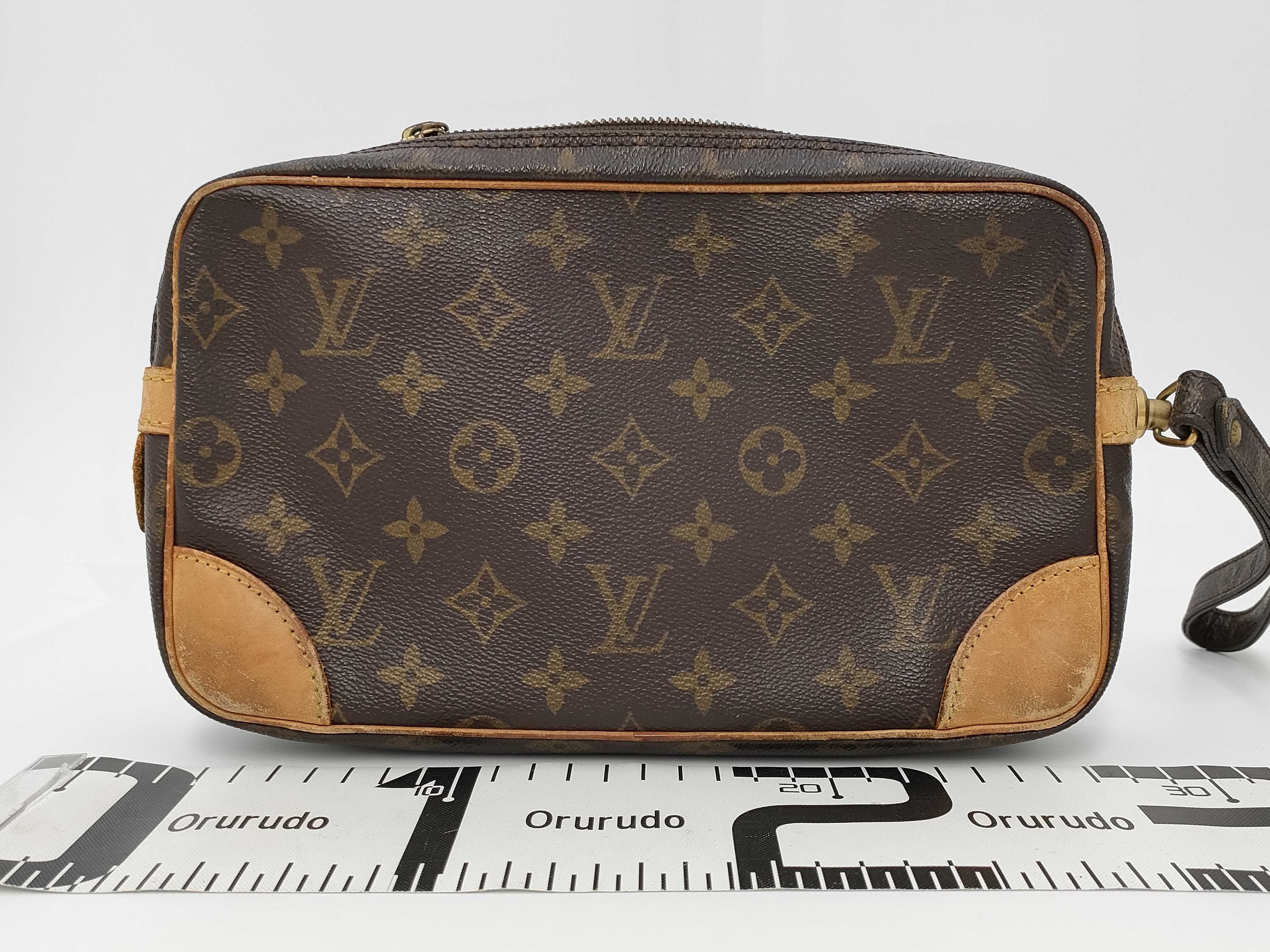 【水曜終了】(10229_0396)LOUIS VUITTON ルイヴィトン クラッチバッグ マルリードラゴンヌGM モノグラム M51825 セカンドバッグ