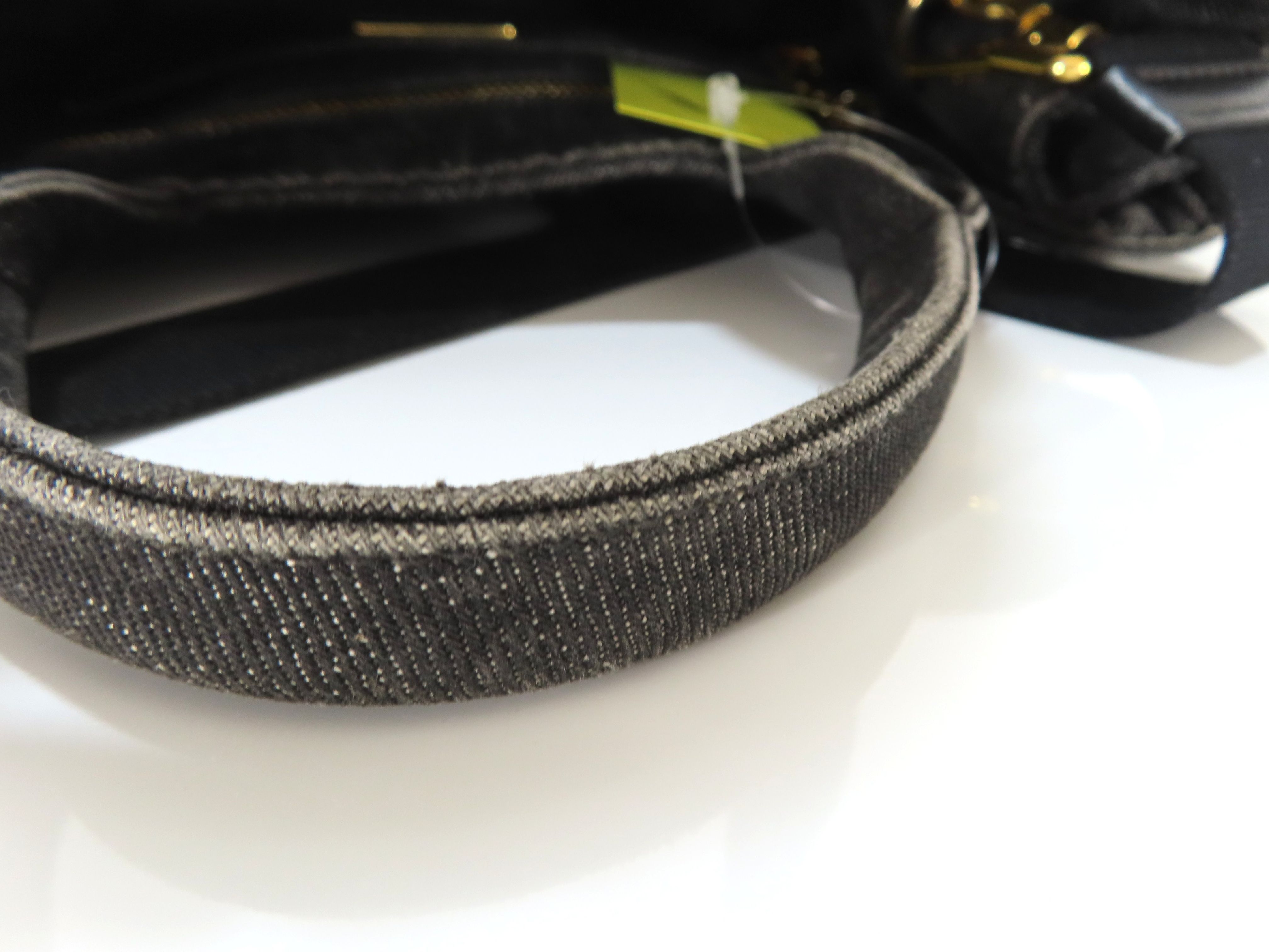【水曜終了】(10230_0262)PRADA プラダ カナパ キャンバス 2WAYハンドバッグ ブラック B2439G