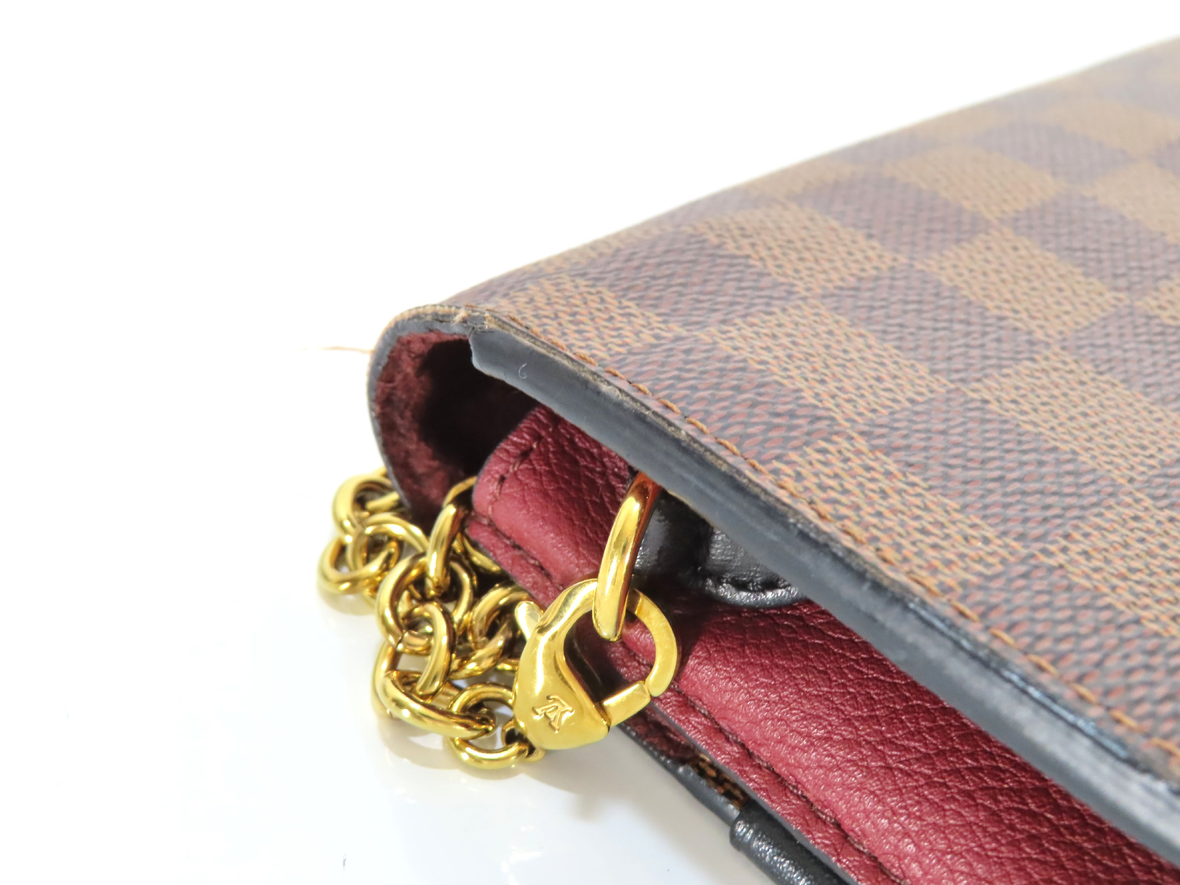 【水曜終了】(10229_0413)LOUIS VUITTON ヴィトン ヴィトン ダミエ ポルトフォイユ・ヴァヴァン N60222 ストラップあり 財布