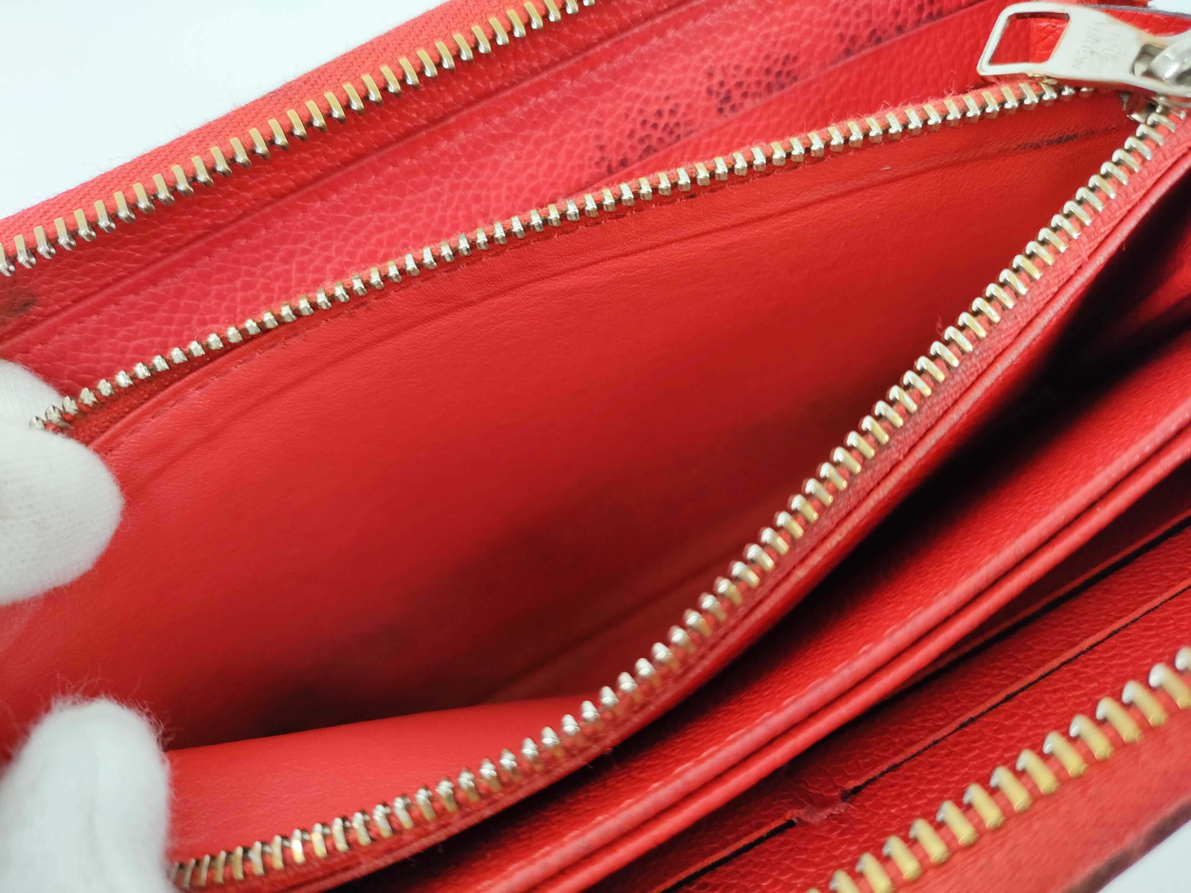 【水曜終了】(10229_0414)LOUIS VUITTON ルイヴィトン モノグラム・アンプラント ジッピーウォレット M60549 財布