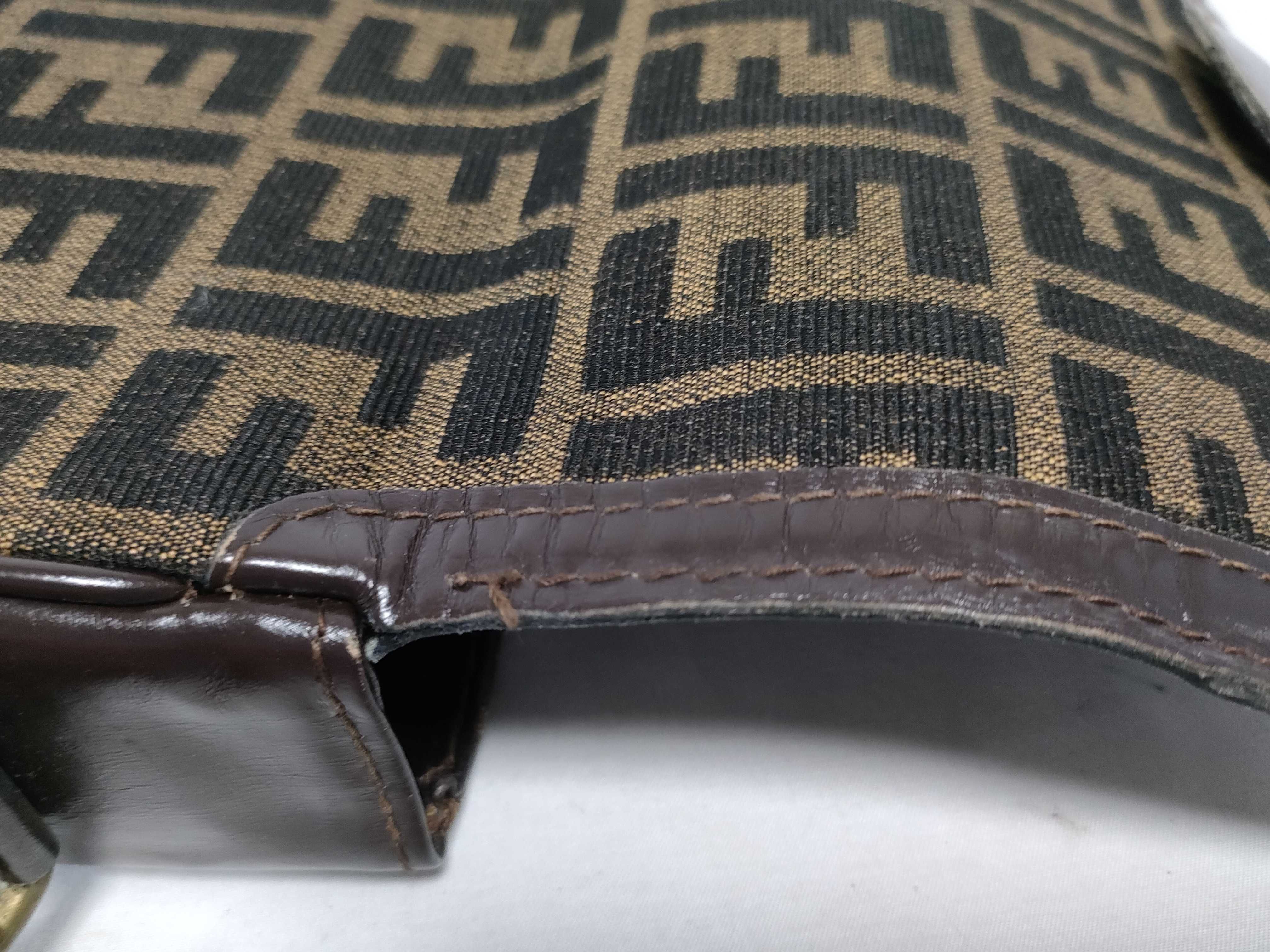 【水曜終了】(10230_0335)FENDI ズッカ ショルダー ショルダーバッグ