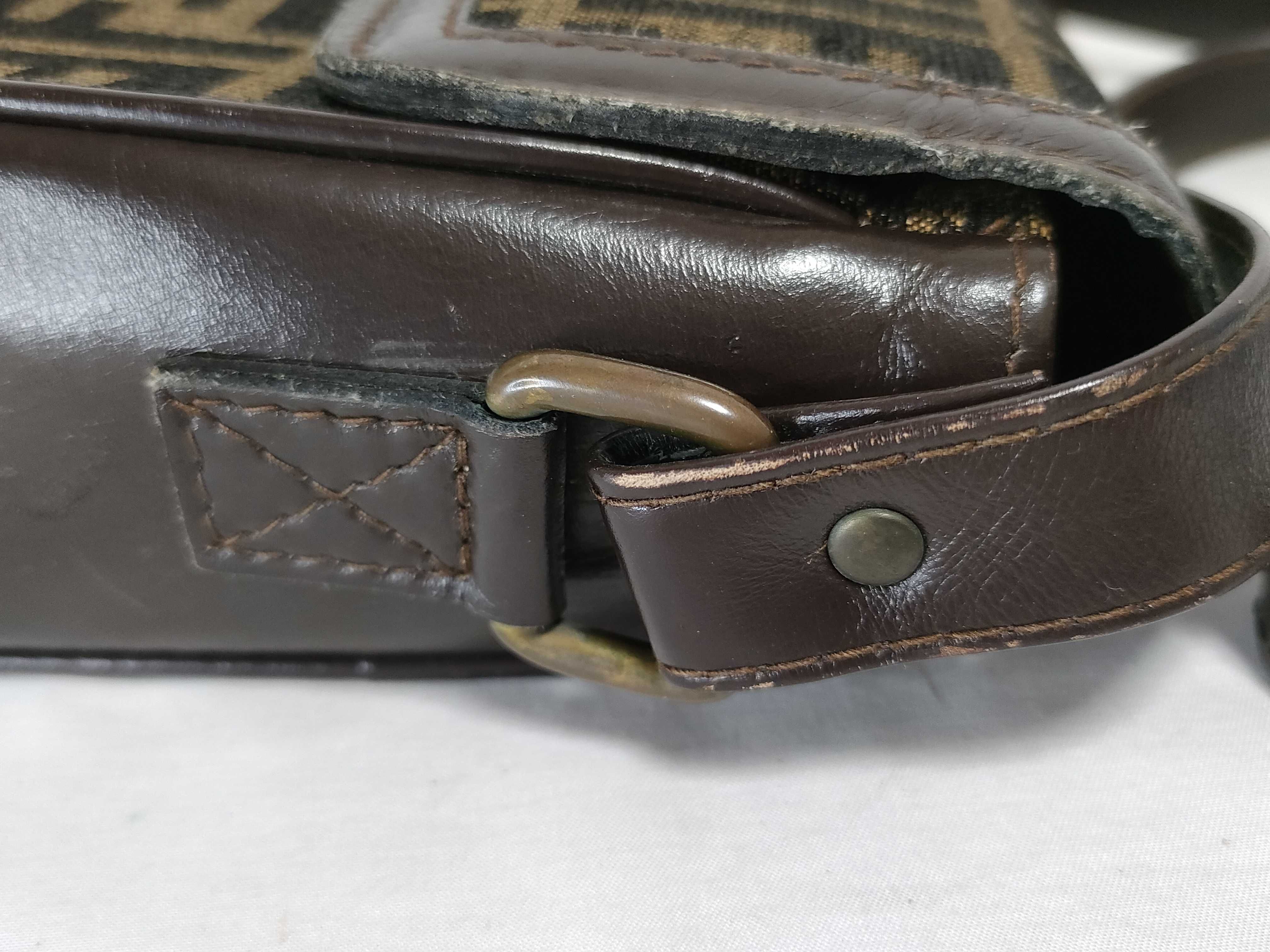 【水曜終了】(10230_0335)FENDI ズッカ ショルダー ショルダーバッグ