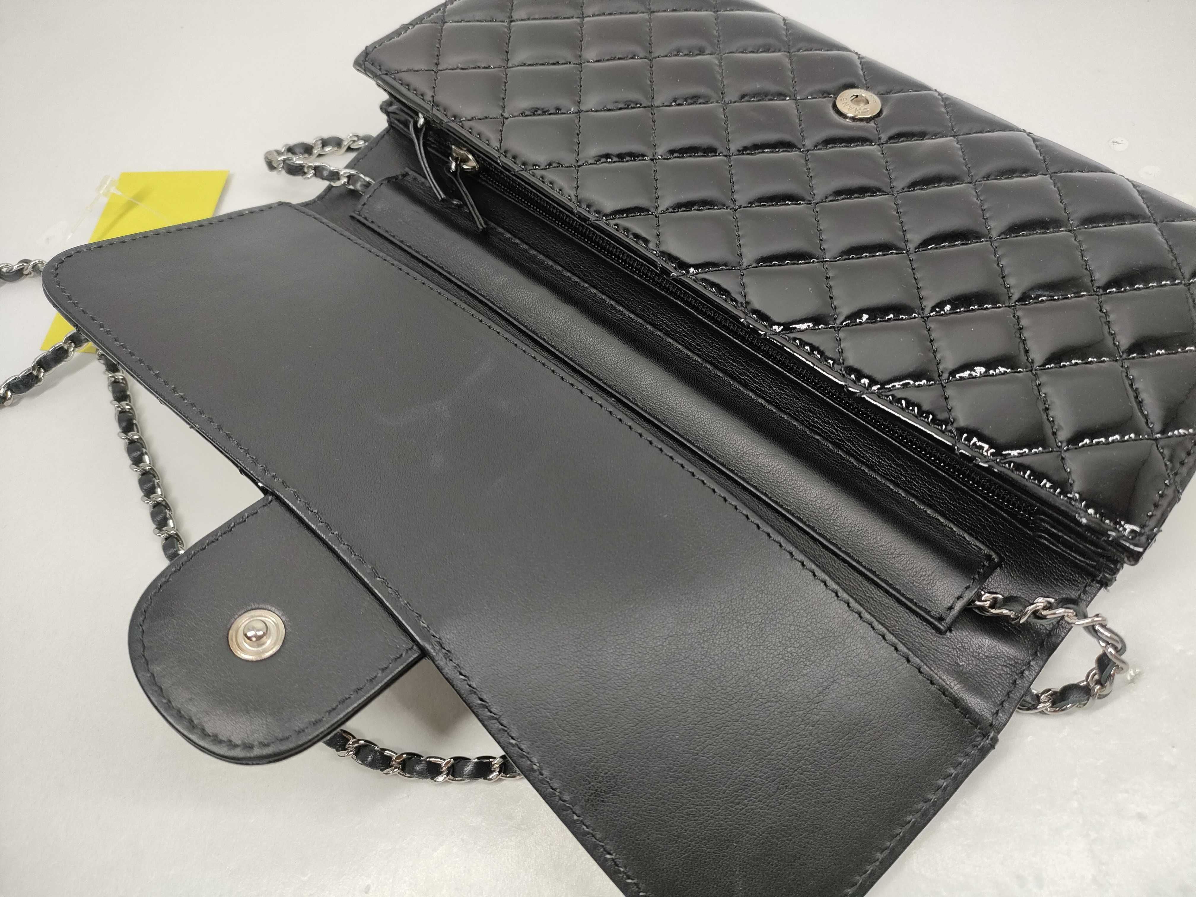 【水曜終了】(10217_0415)CHANEL マトラッセ マトラッセ パテントレザー チェーンウォレット ショルダーバッ ショルダーバッグ