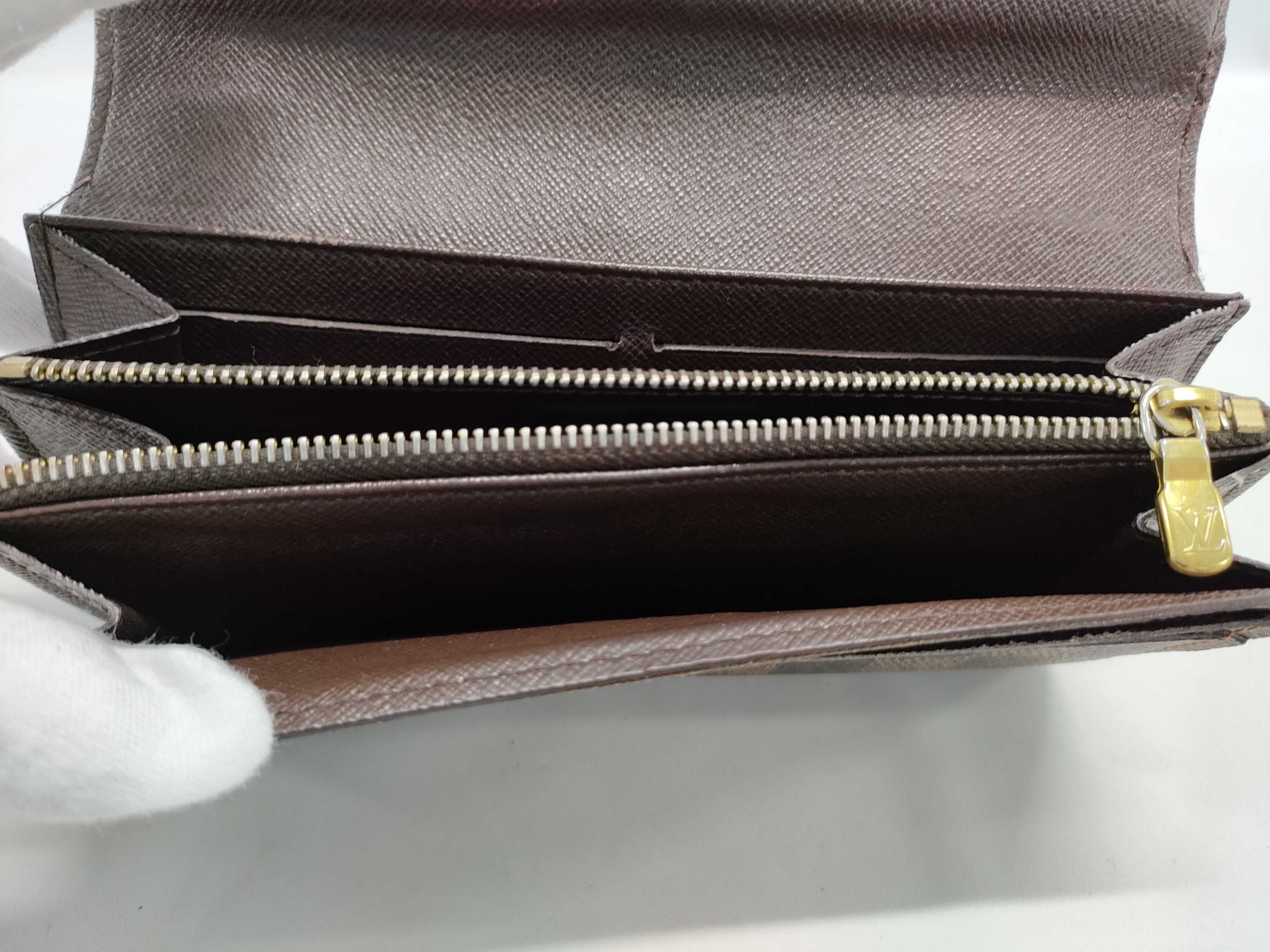 【水曜終了】(10229_0416)LOUIS VUITTON ダミエ N61734 ポルトフォイユ・サラ 財布