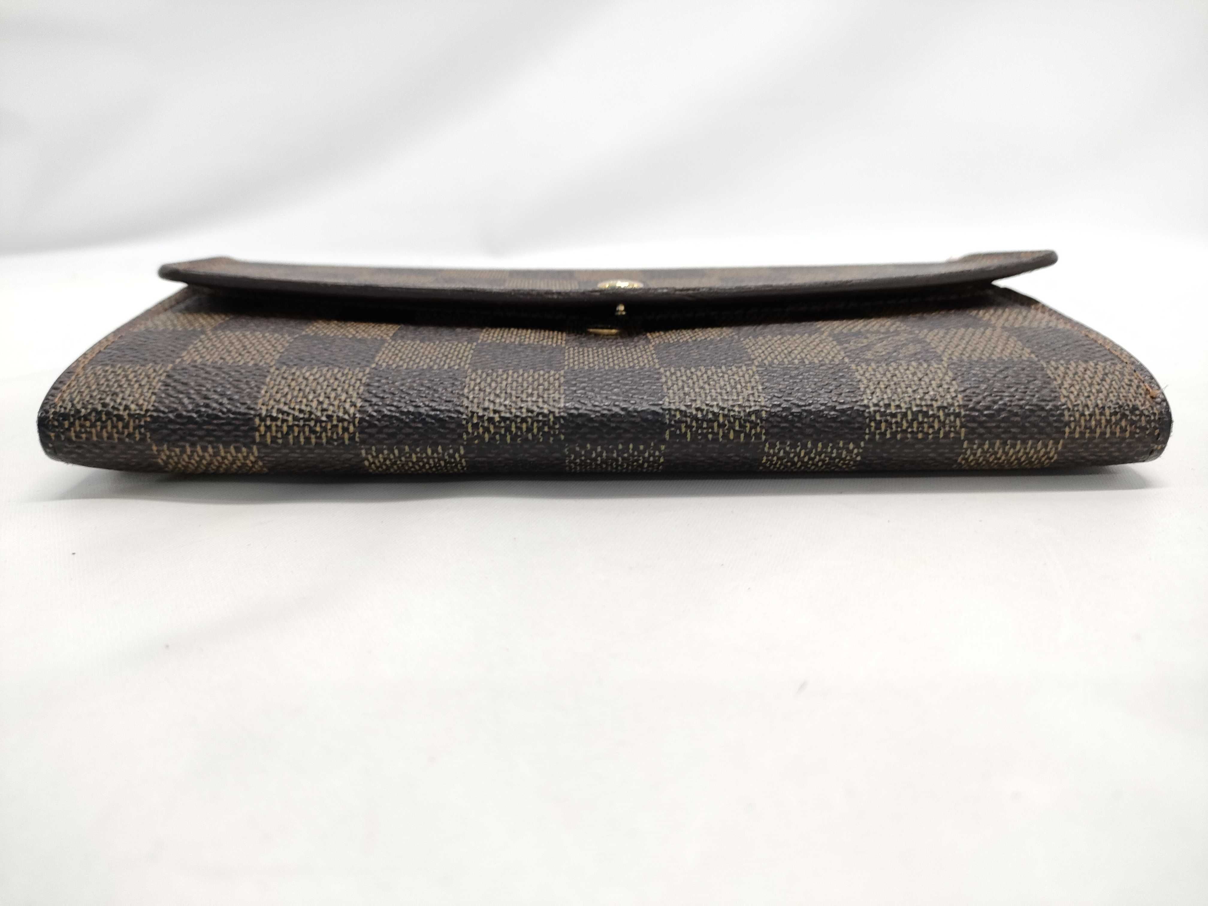 【水曜終了】(10229_0416)LOUIS VUITTON ダミエ N61734 ポルトフォイユ・サラ 財布