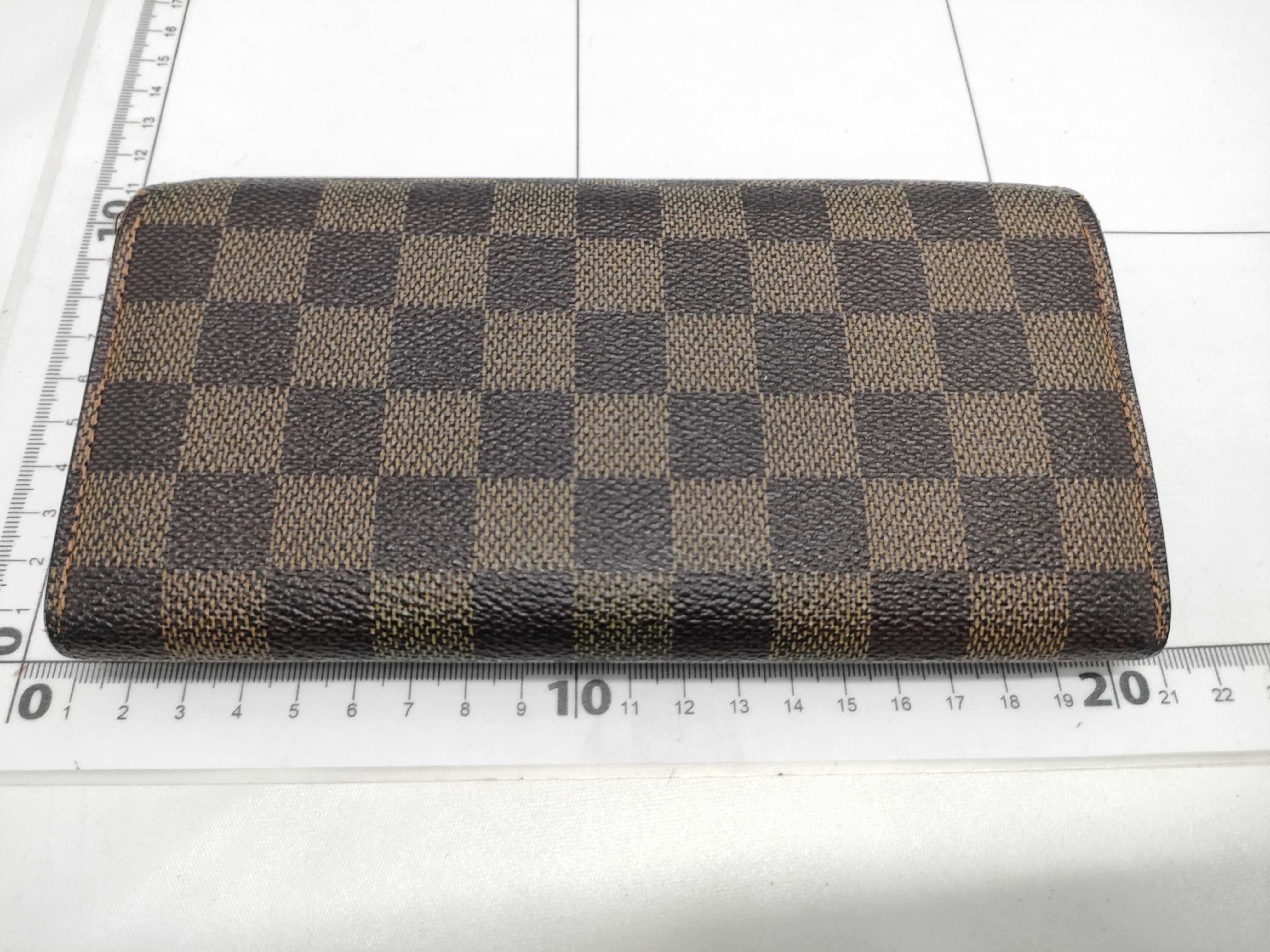 【水曜終了】(10229_0416)LOUIS VUITTON ダミエ N61734 ポルトフォイユ・サラ 財布