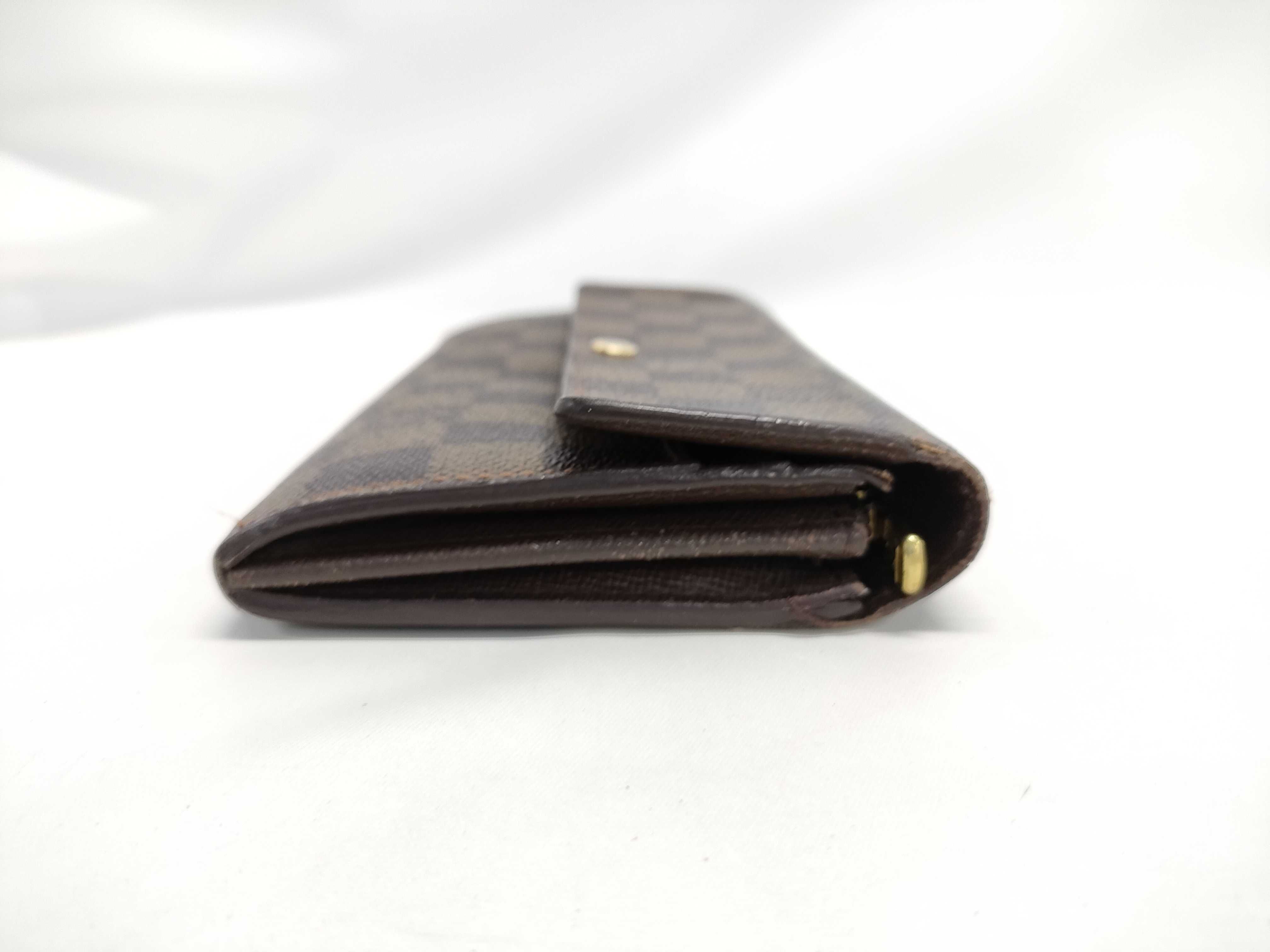 【水曜終了】(10229_0416)LOUIS VUITTON ダミエ N61734 ポルトフォイユ・サラ 財布