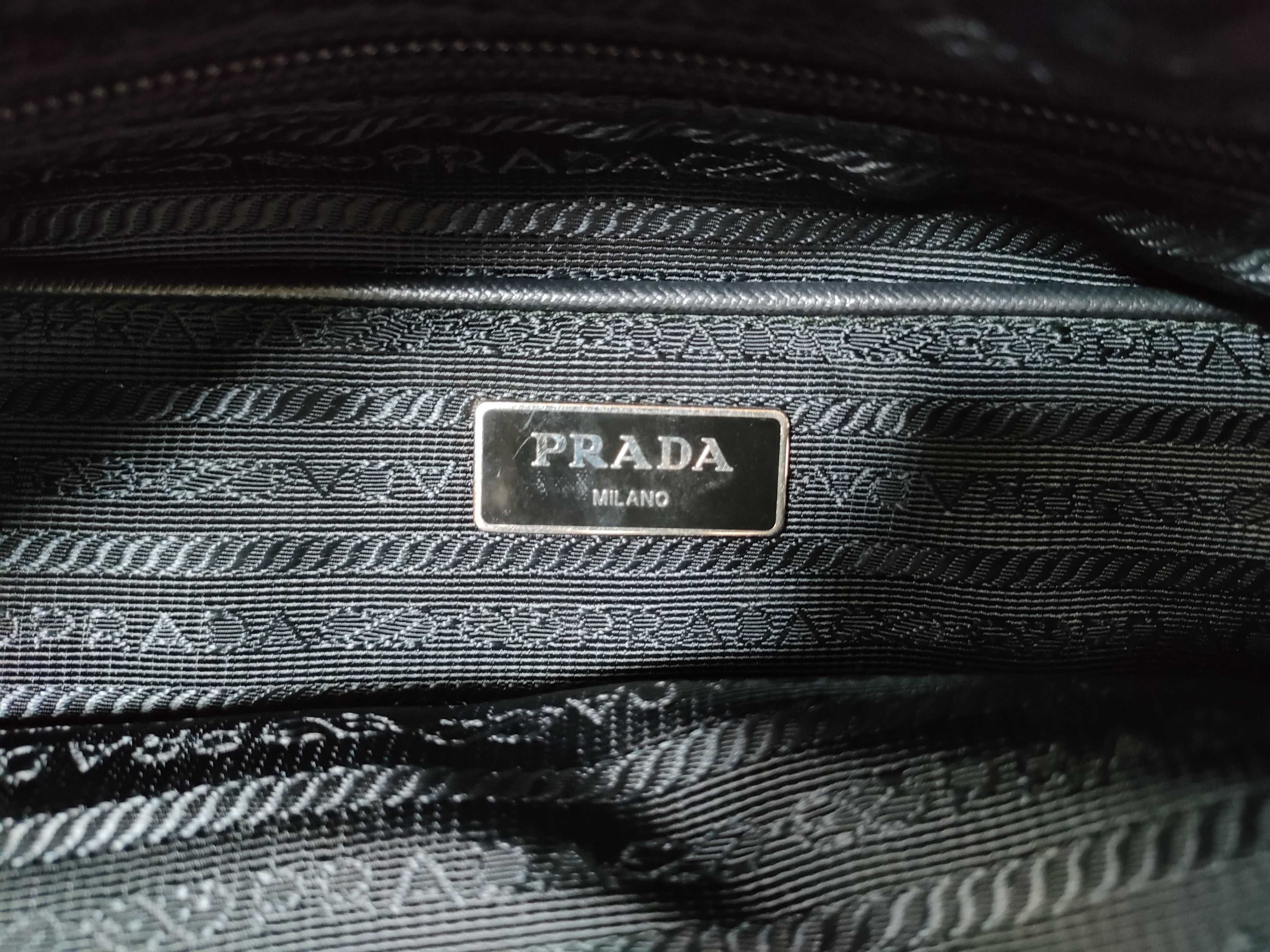 【水曜終了】(10230_0309)PRADA ナイロン 花柄/B4696F/トート トートバッグ