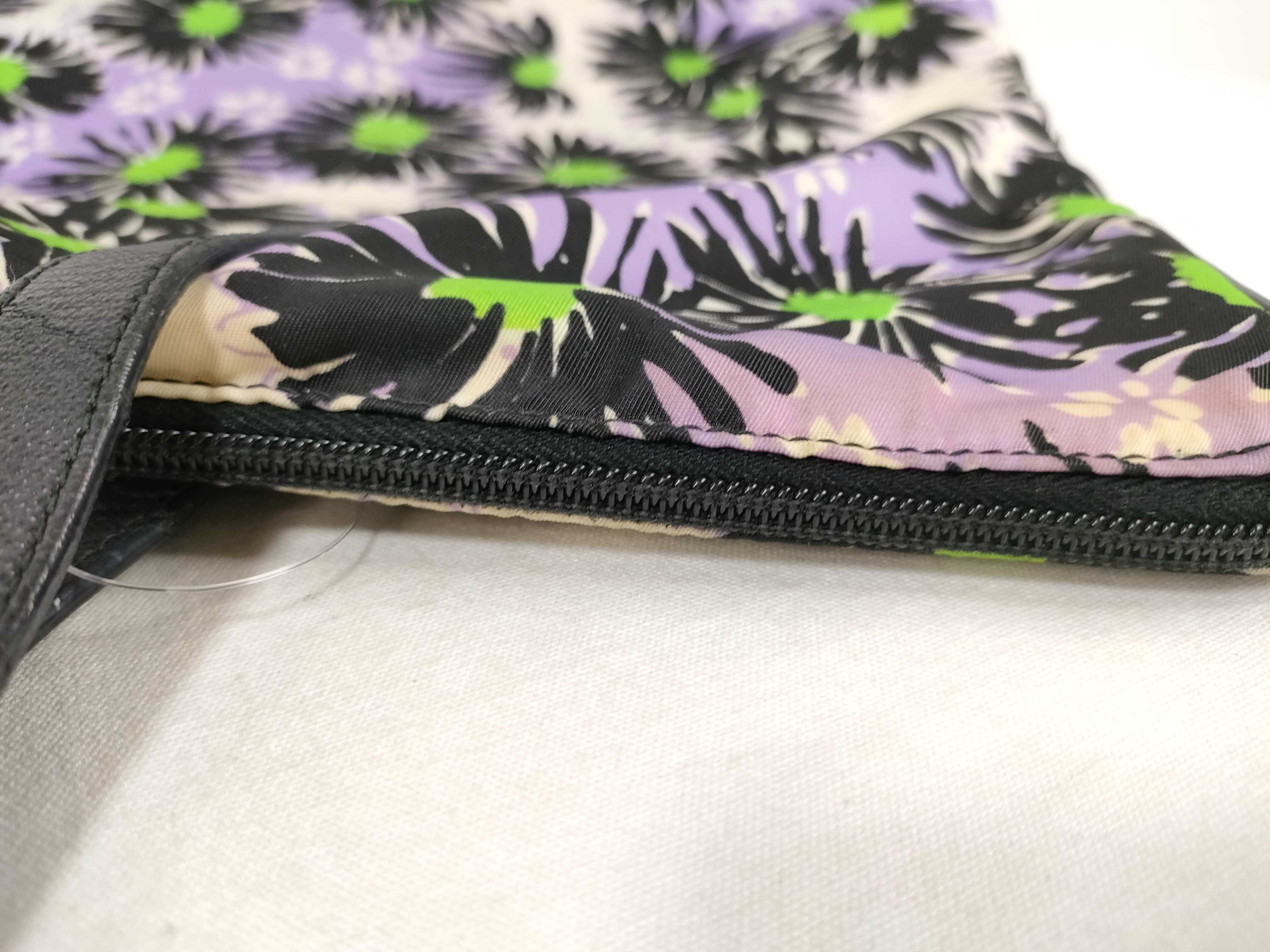 【水曜終了】(10230_0309)PRADA ナイロン 花柄/B4696F/トート トートバッグ