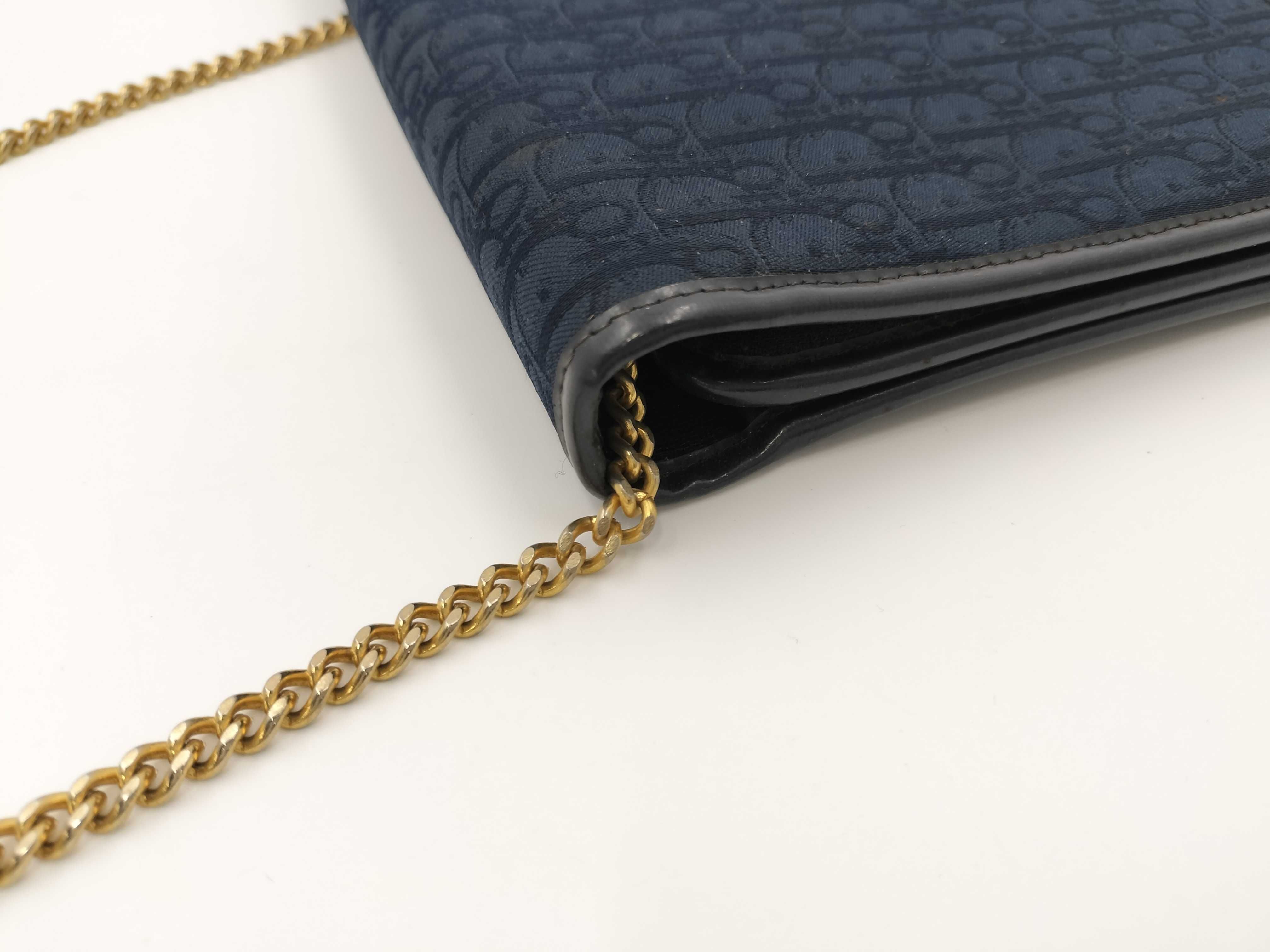 【水曜終了】(10220_0491)Dior トロッター トロッター ヴィンテージ チェーンショルダーバッグ ショルダーバッグ