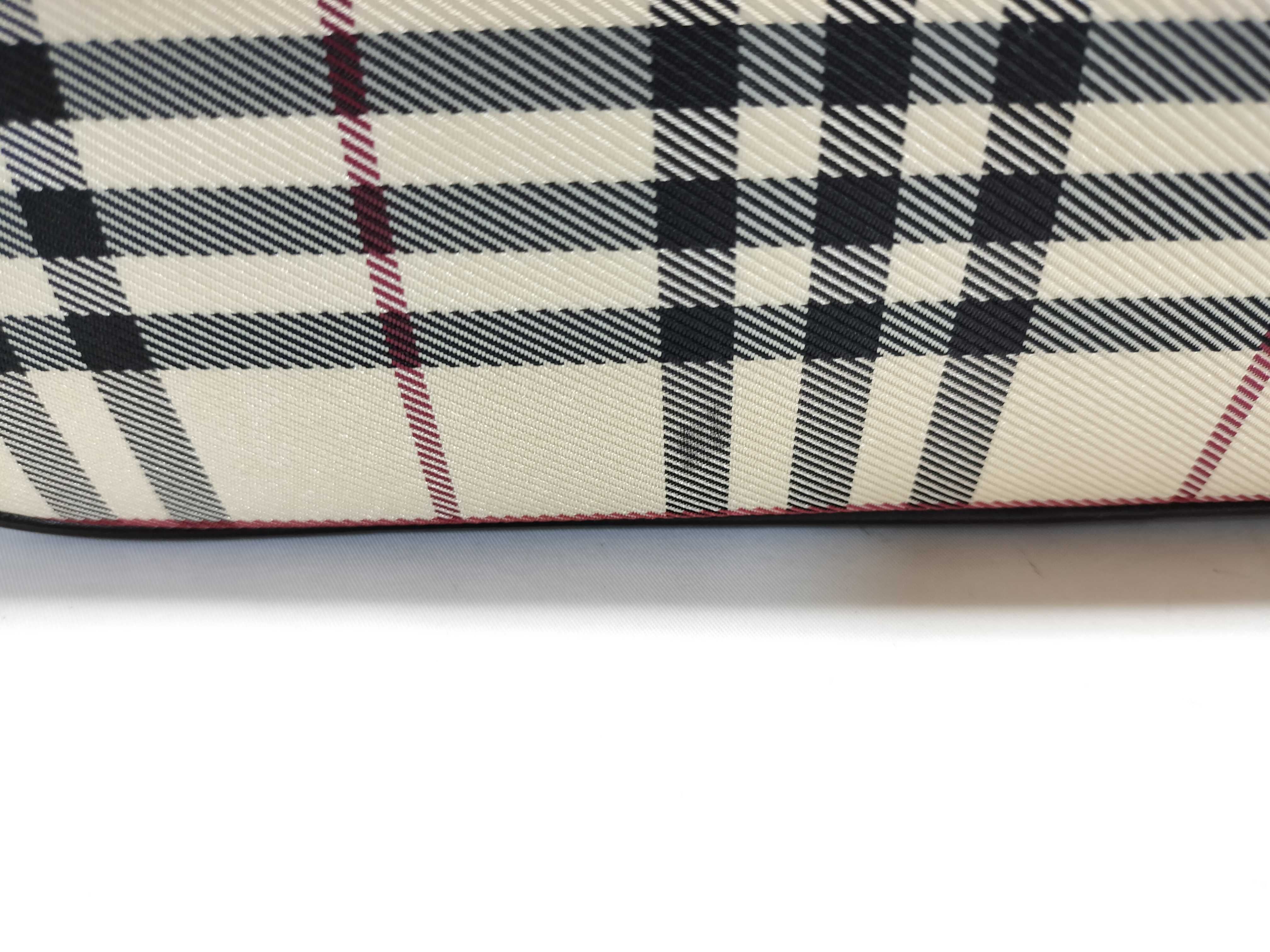 【水曜終了】(10219_0278)BURBERRY ノバチェック バッグ ハンドバッグ