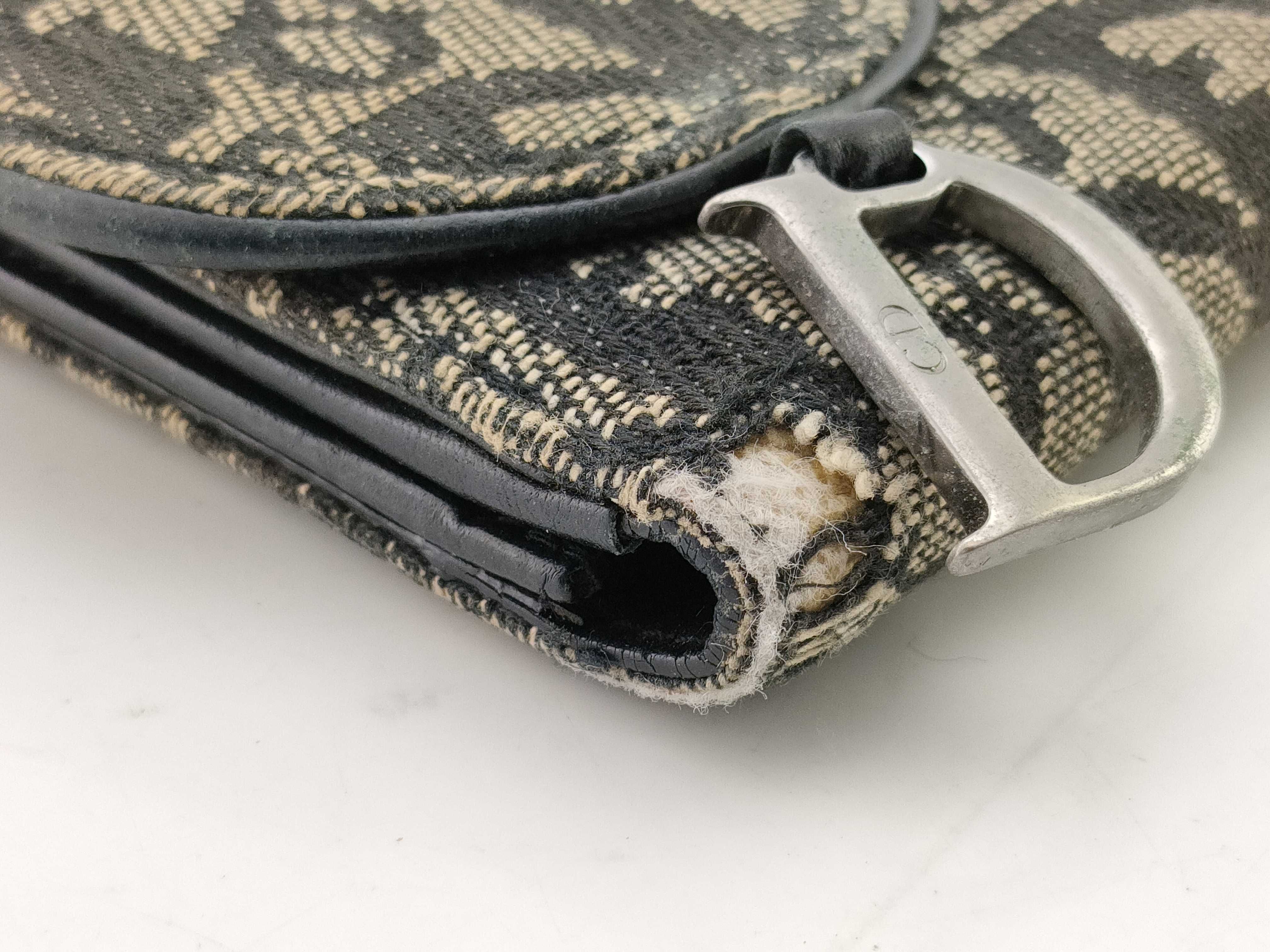 【水曜終了】(10221_0740)Dior サドル 長財布 財布