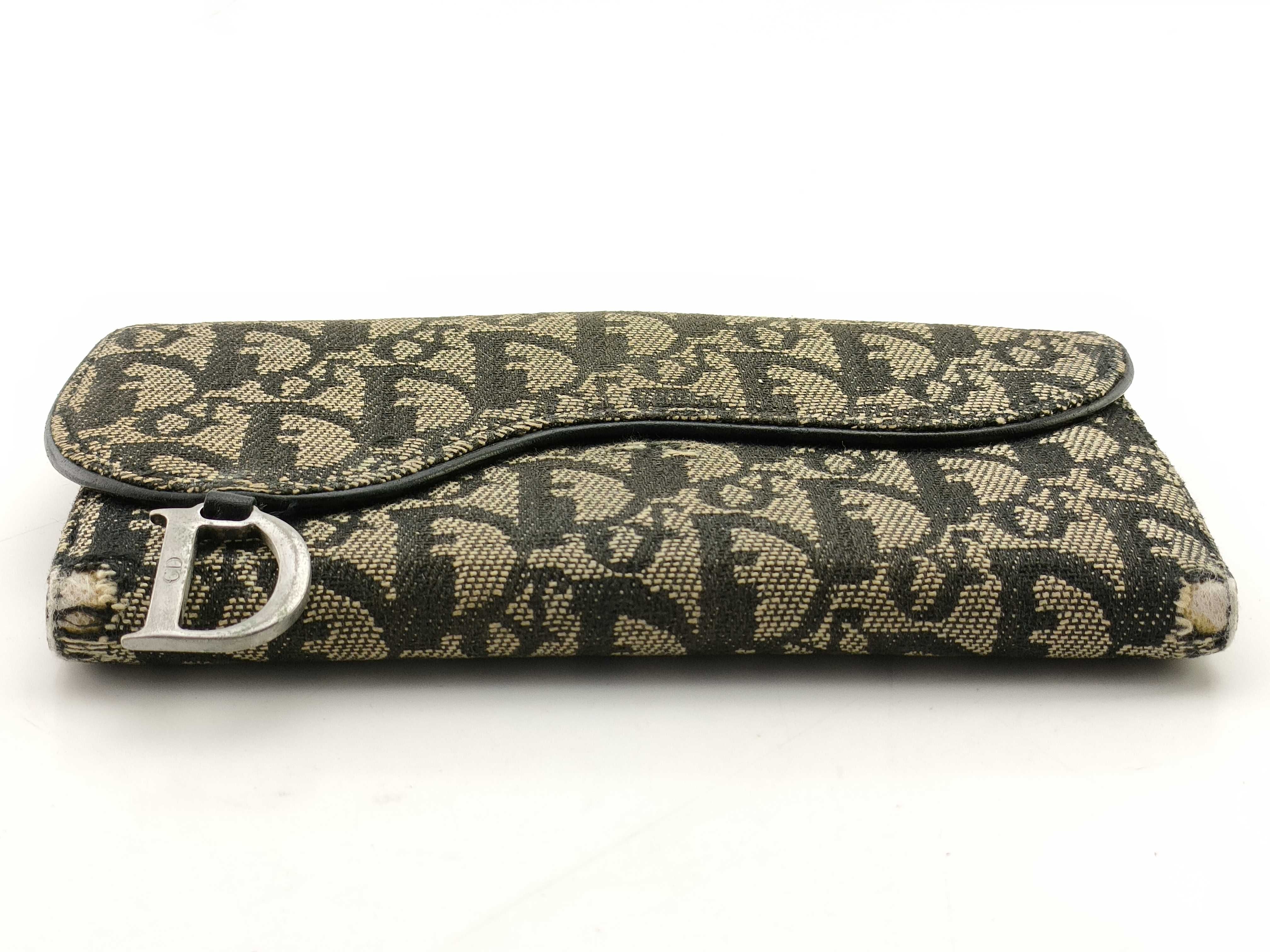 【水曜終了】(10221_0740)Dior サドル 長財布 財布