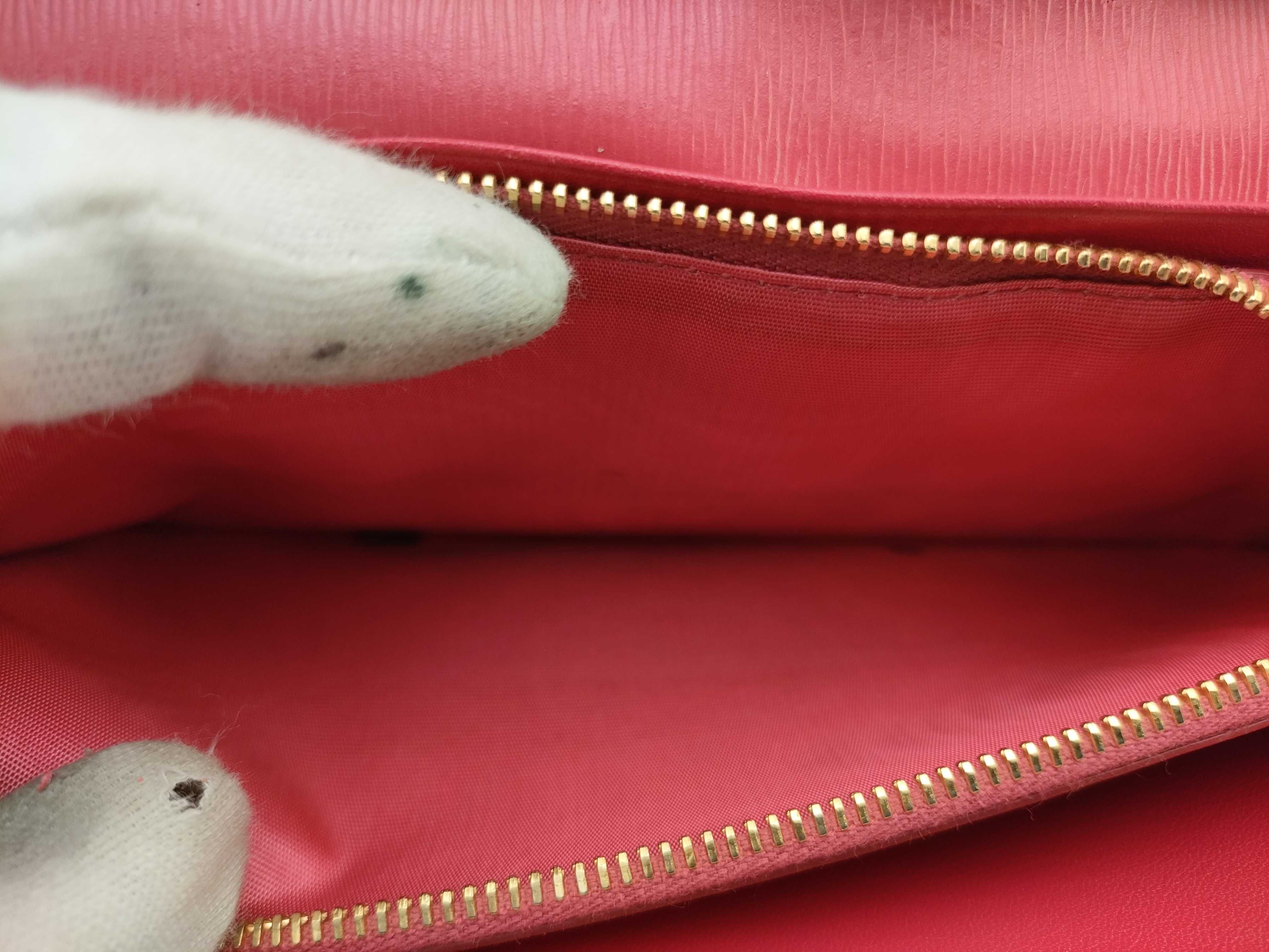 【水曜終了】(10230_0311)PRADA レザー チェーン ウォレット 財布