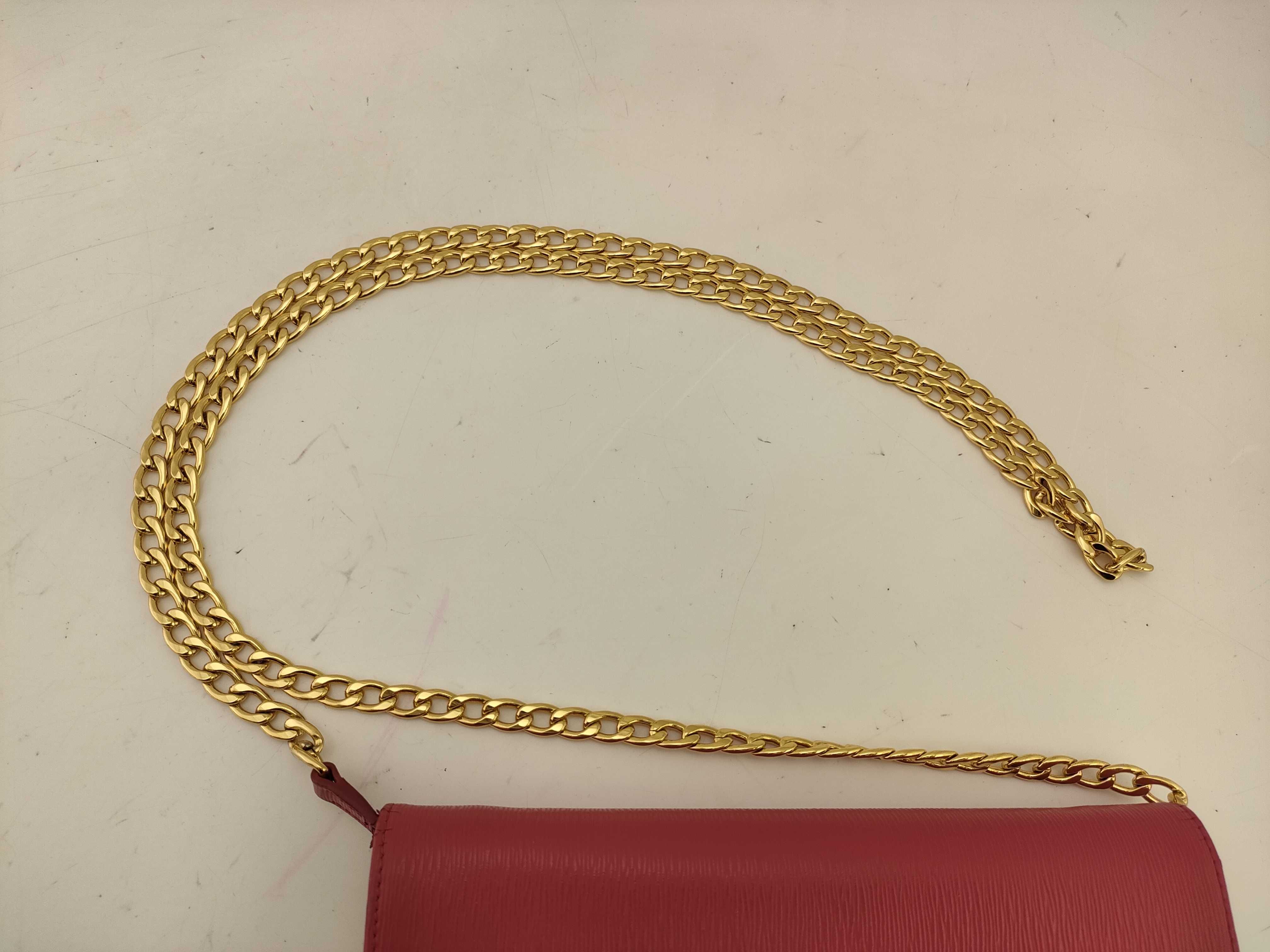 【水曜終了】(10230_0311)PRADA レザー チェーン ウォレット 財布