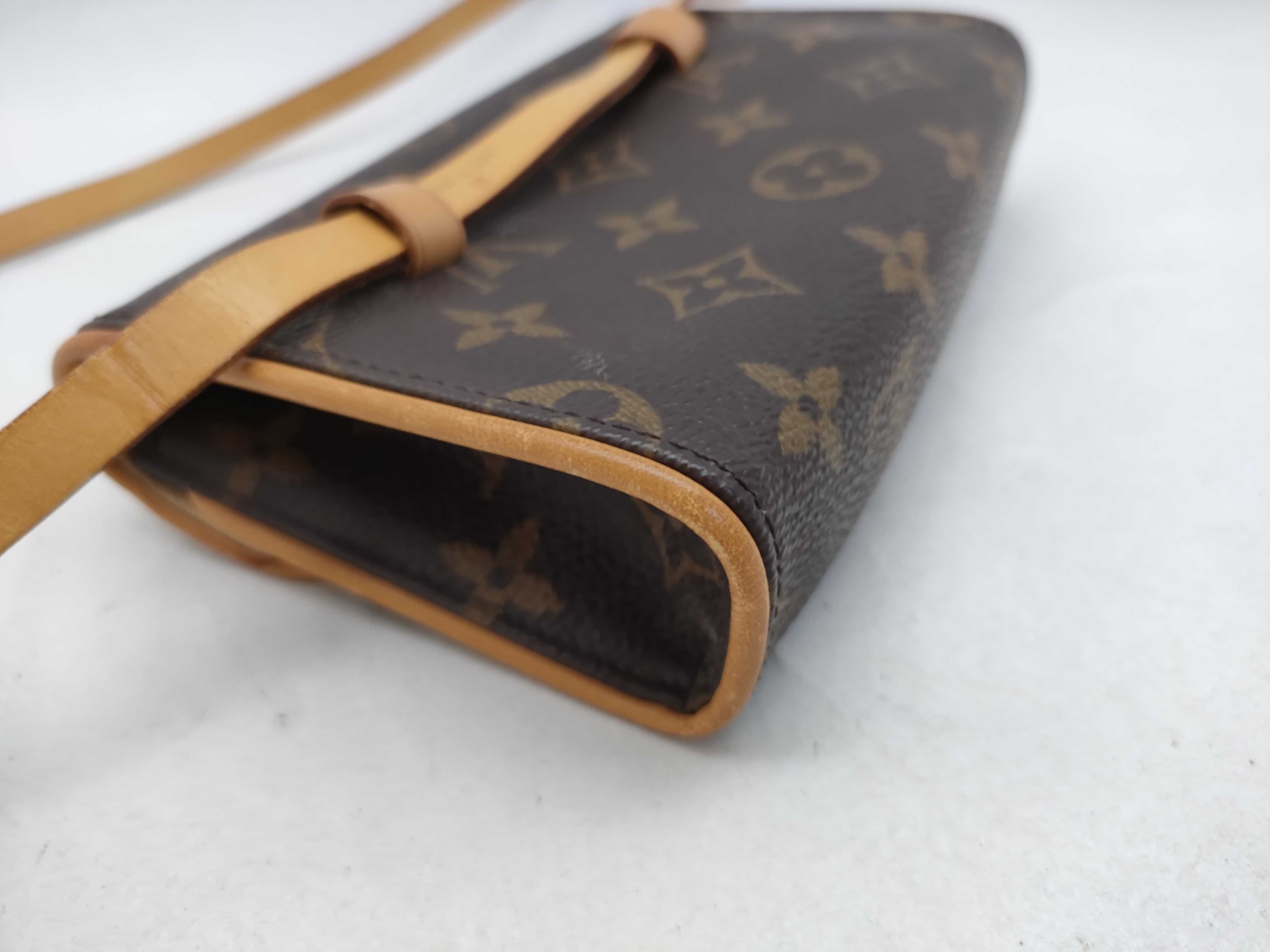 【水曜終了】(10229_0198)LOUIS VUITTON モノグラム ヴィトン ポシェットフロランティーヌ M51855 モノグラム ショルダーバッグ ショルダーバッグ