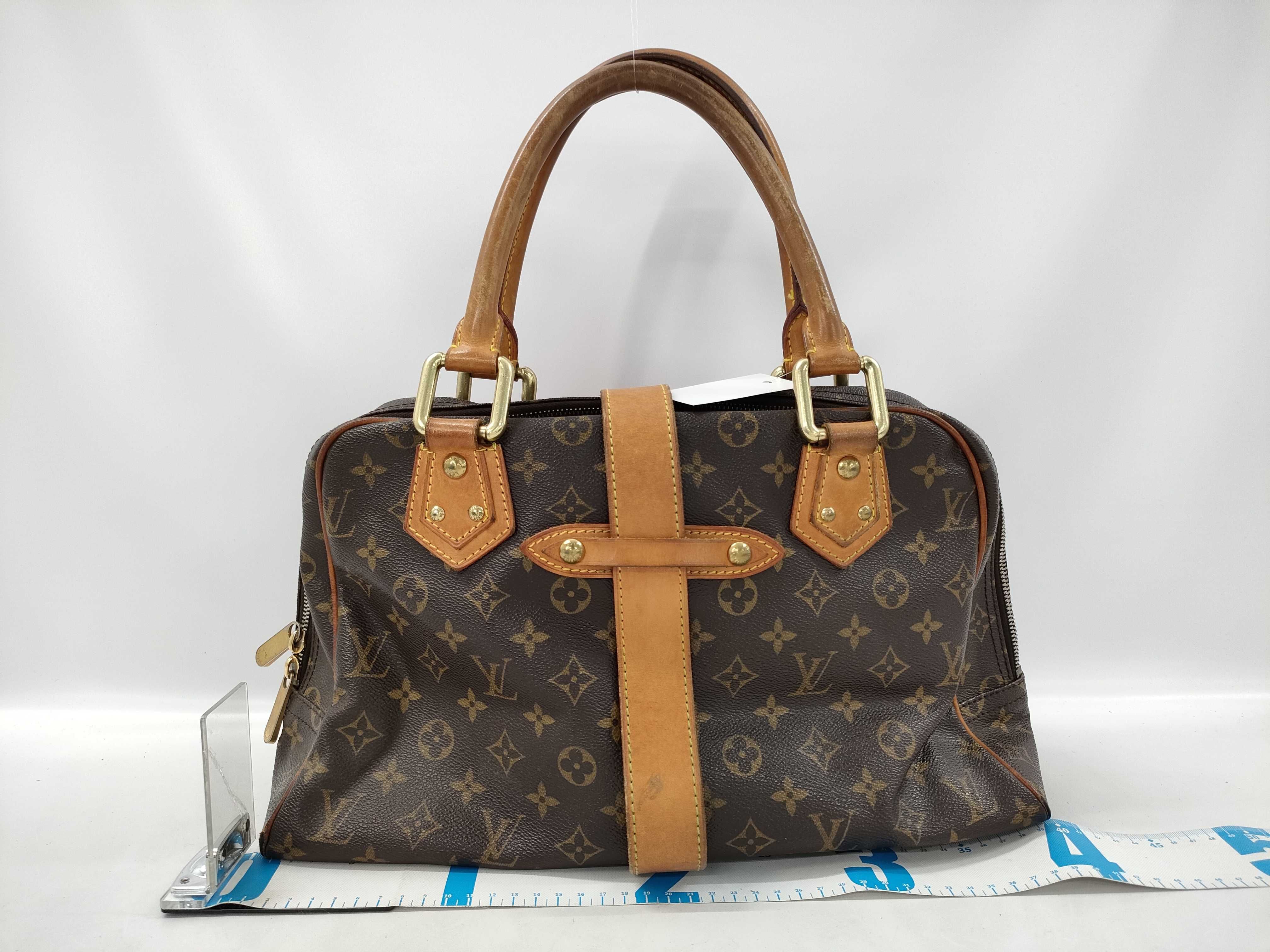 【水曜終了】(10229_0424)LOUIS VUITTON モノグラム マンハッタンGM トートバッグ