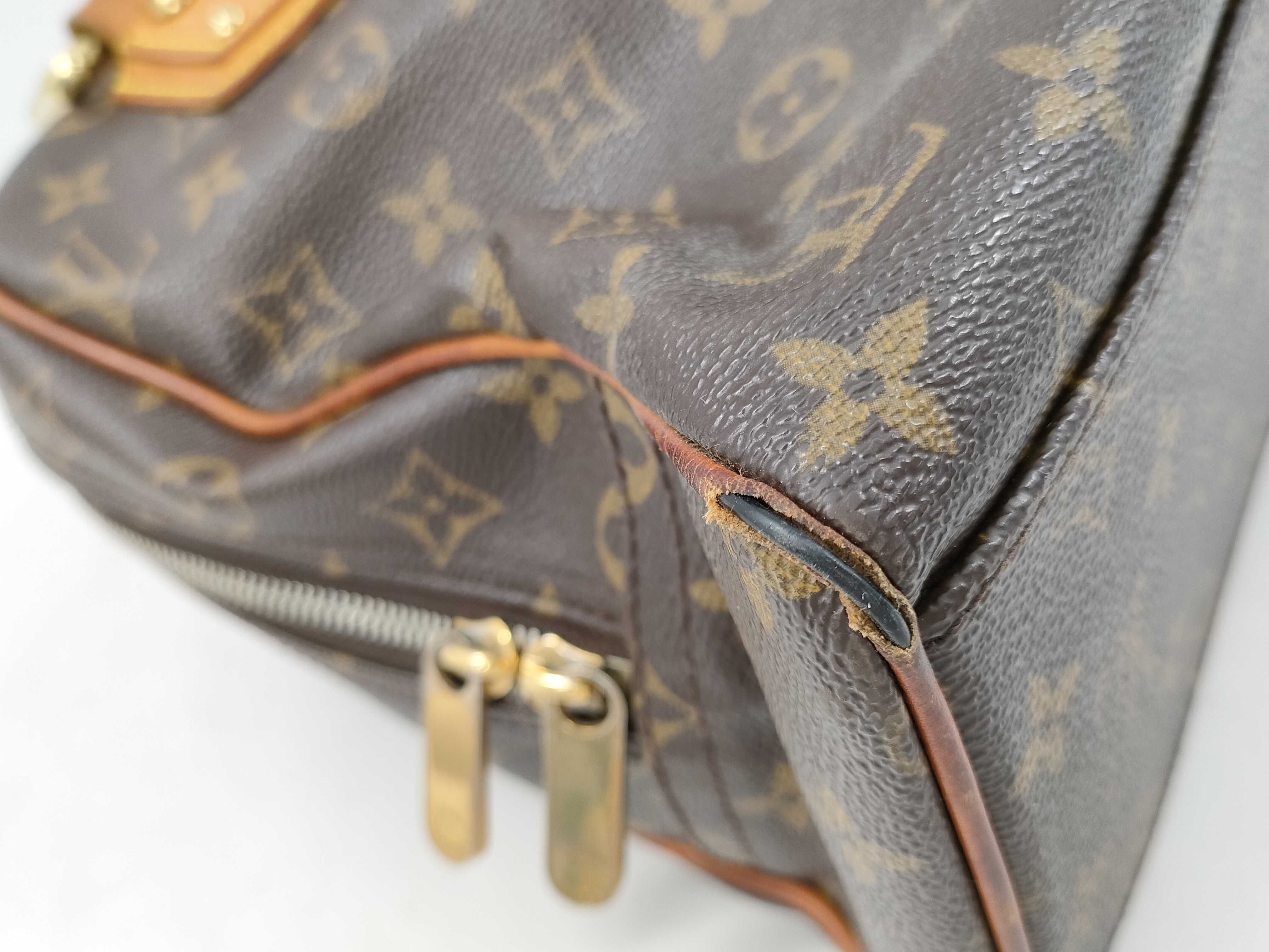 【水曜終了】(10229_0424)LOUIS VUITTON モノグラム マンハッタンGM トートバッグ