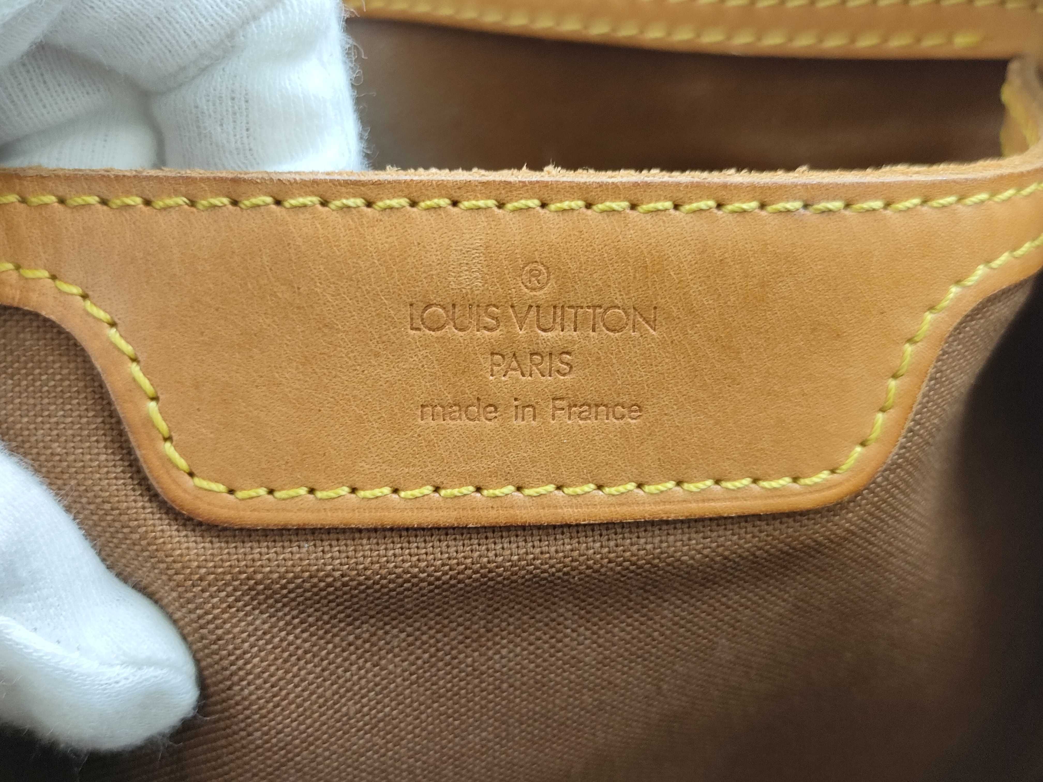 【水曜終了】(10229_0265)LOUIS VUITTON モノグラム フラネリー トートバッグ
