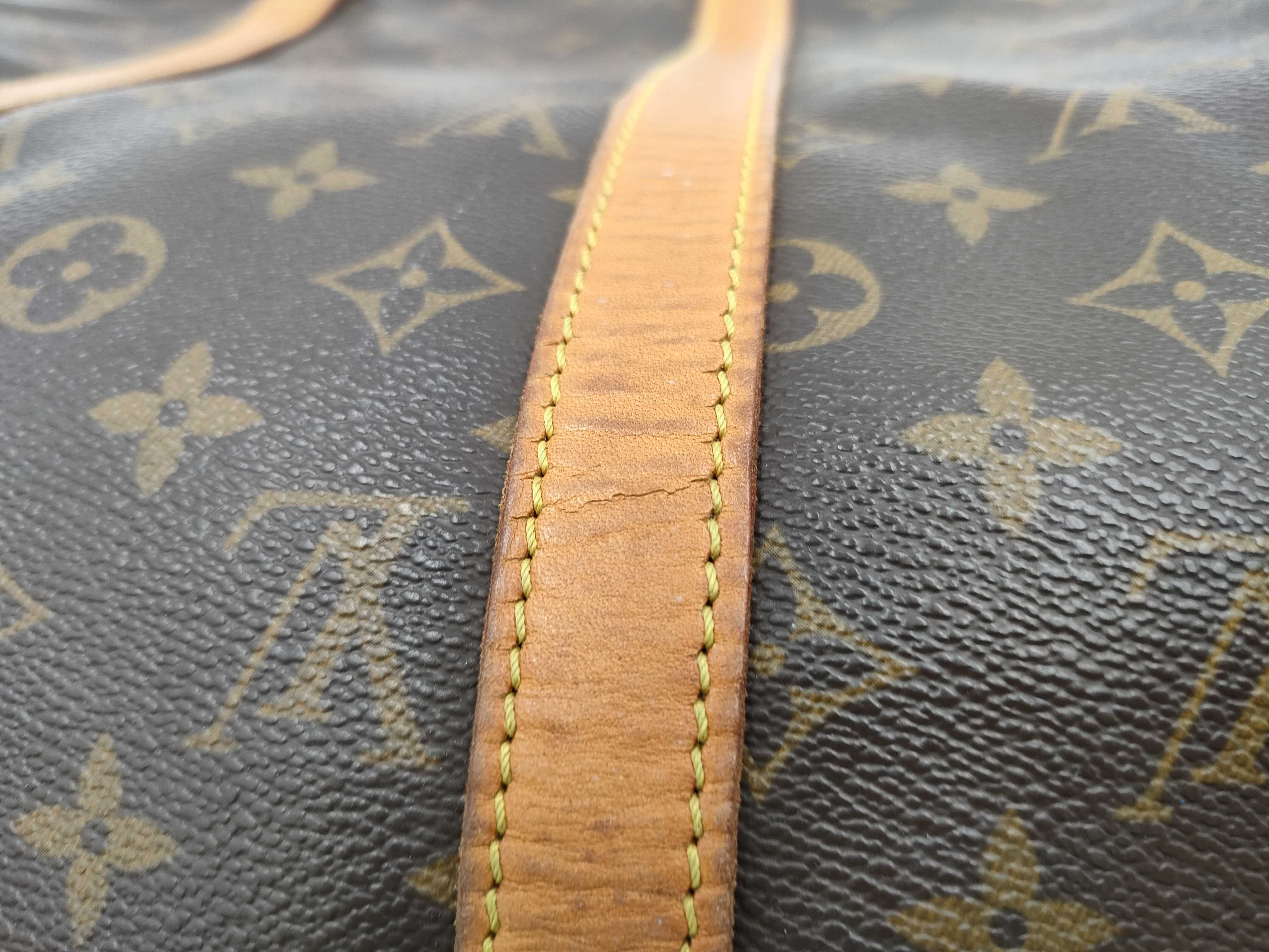 【水曜終了】(10229_0265)LOUIS VUITTON モノグラム フラネリー トートバッグ