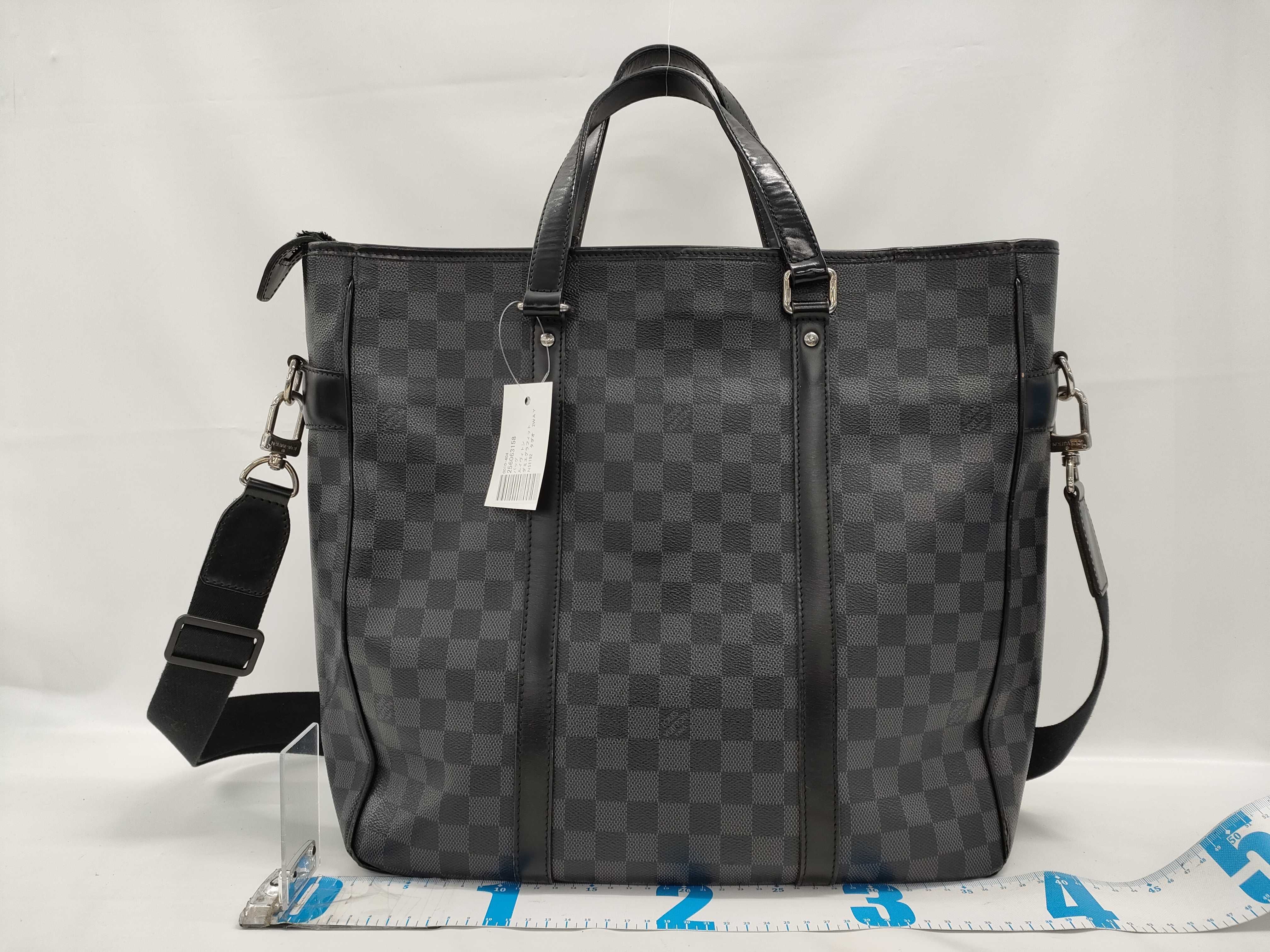 【水曜終了】(10229_0398)LOUIS VUITTON ダミエ グラフィット N51192 タダオ 2WAY ショルダーバッグ