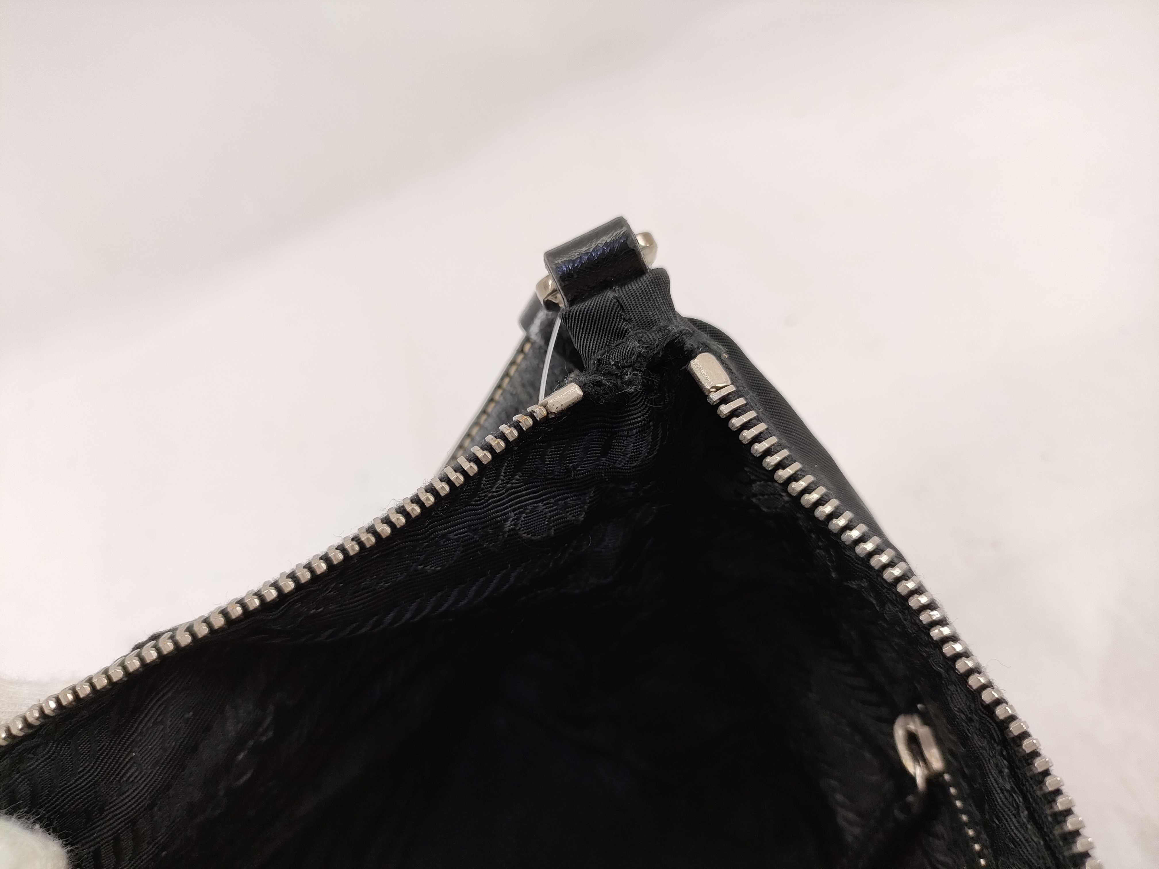 【水曜終了】(10230_0273)▼PRADA ナイロン ミニハンドバッグ 三角プレート ハンドバッグ