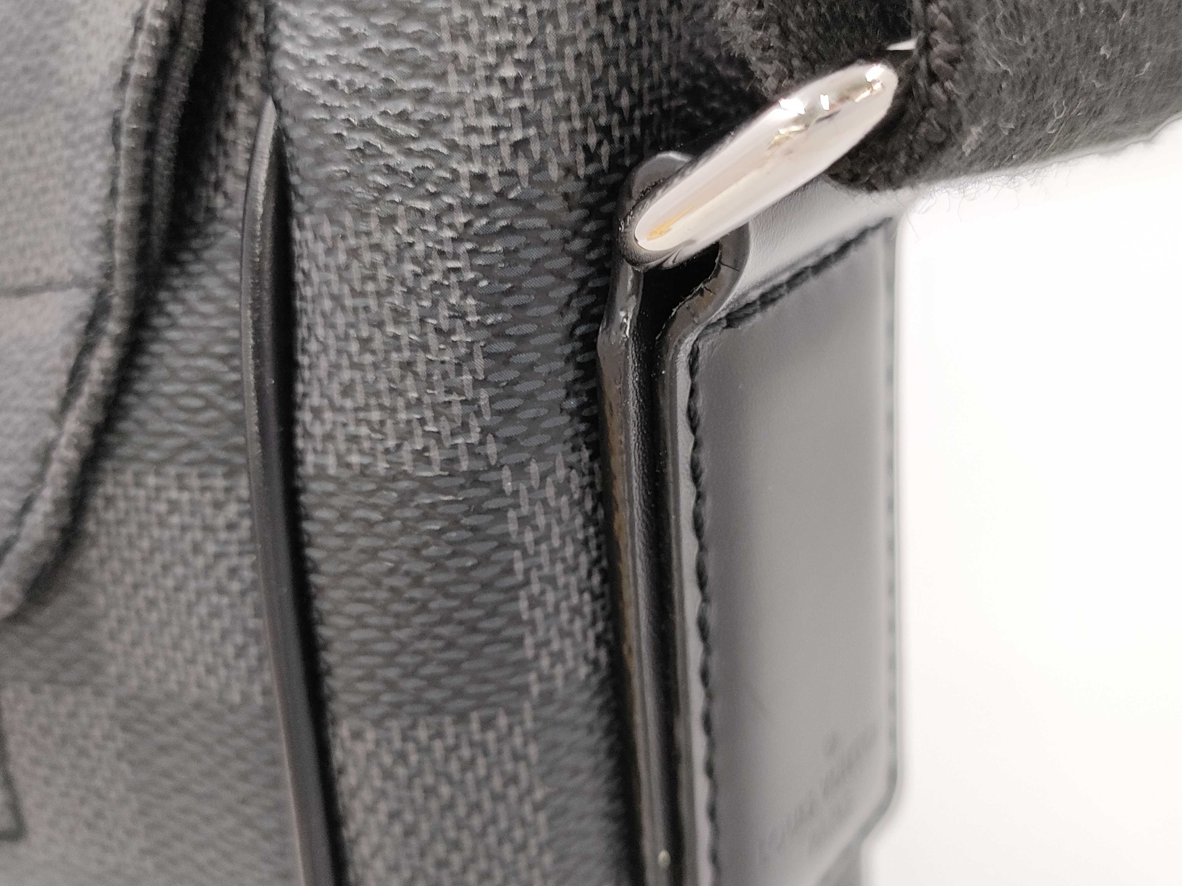 【水曜終了】(10229_0271)LOUIS VUITTON ダミエ グラフィット N41272 ディストリクトMM ショルダーバッグ