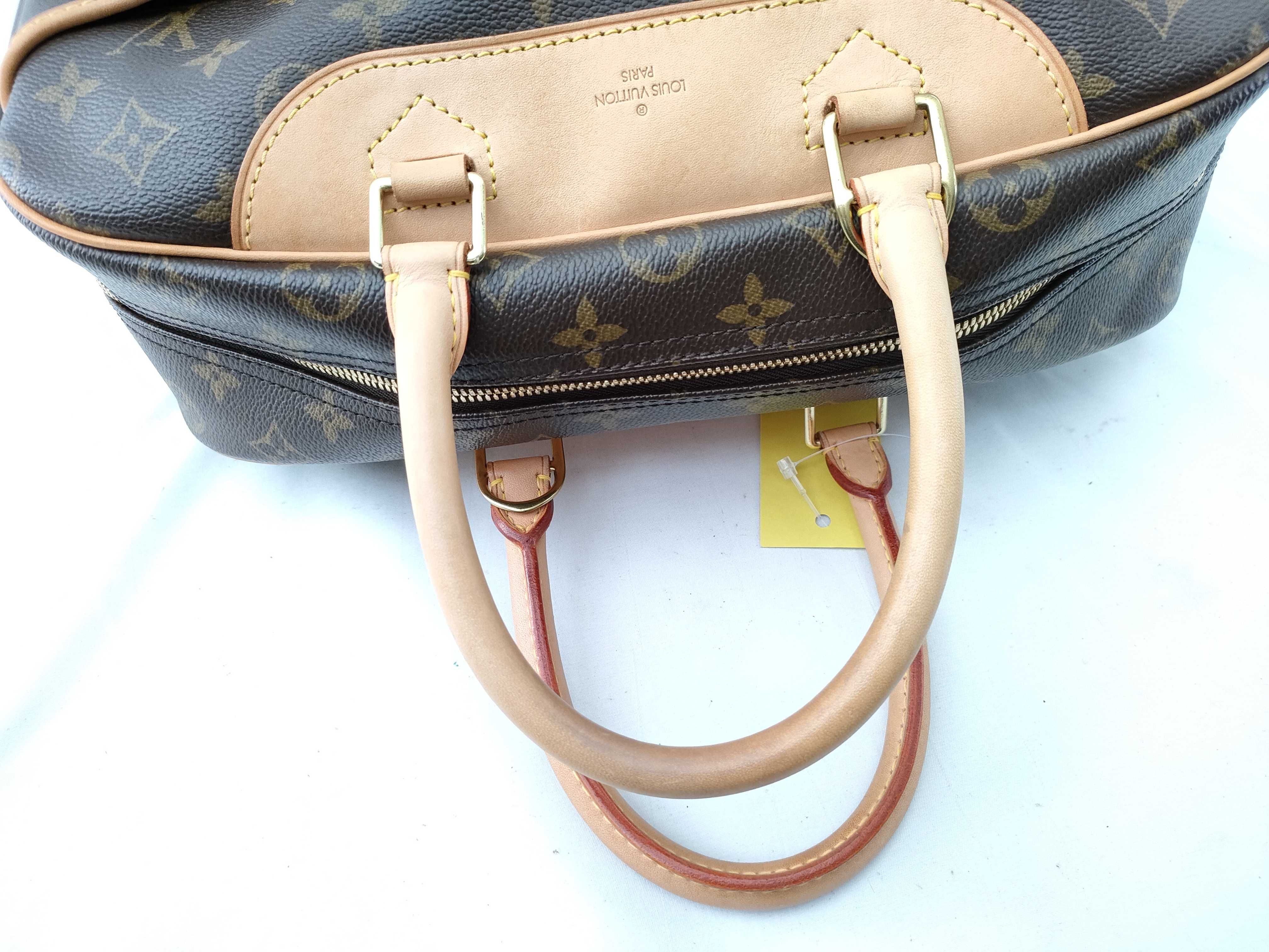 【水曜終了】(10218_0105)LOUIS VUITTON モノグラム M47270 ドーヴィル ハンドバッグ