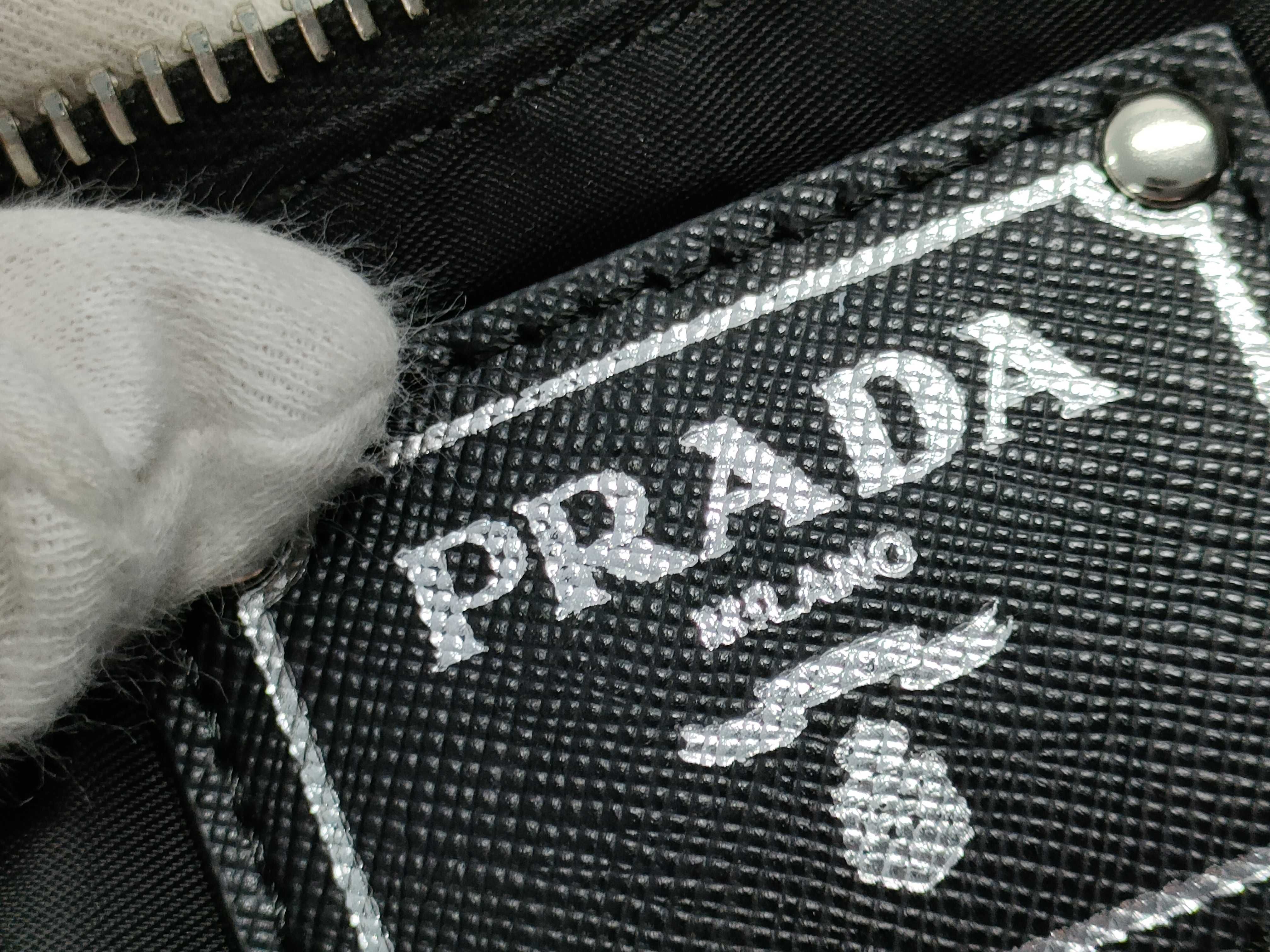 【水曜終了】(10230_0277)PRADA ナイロン k トートバッグ